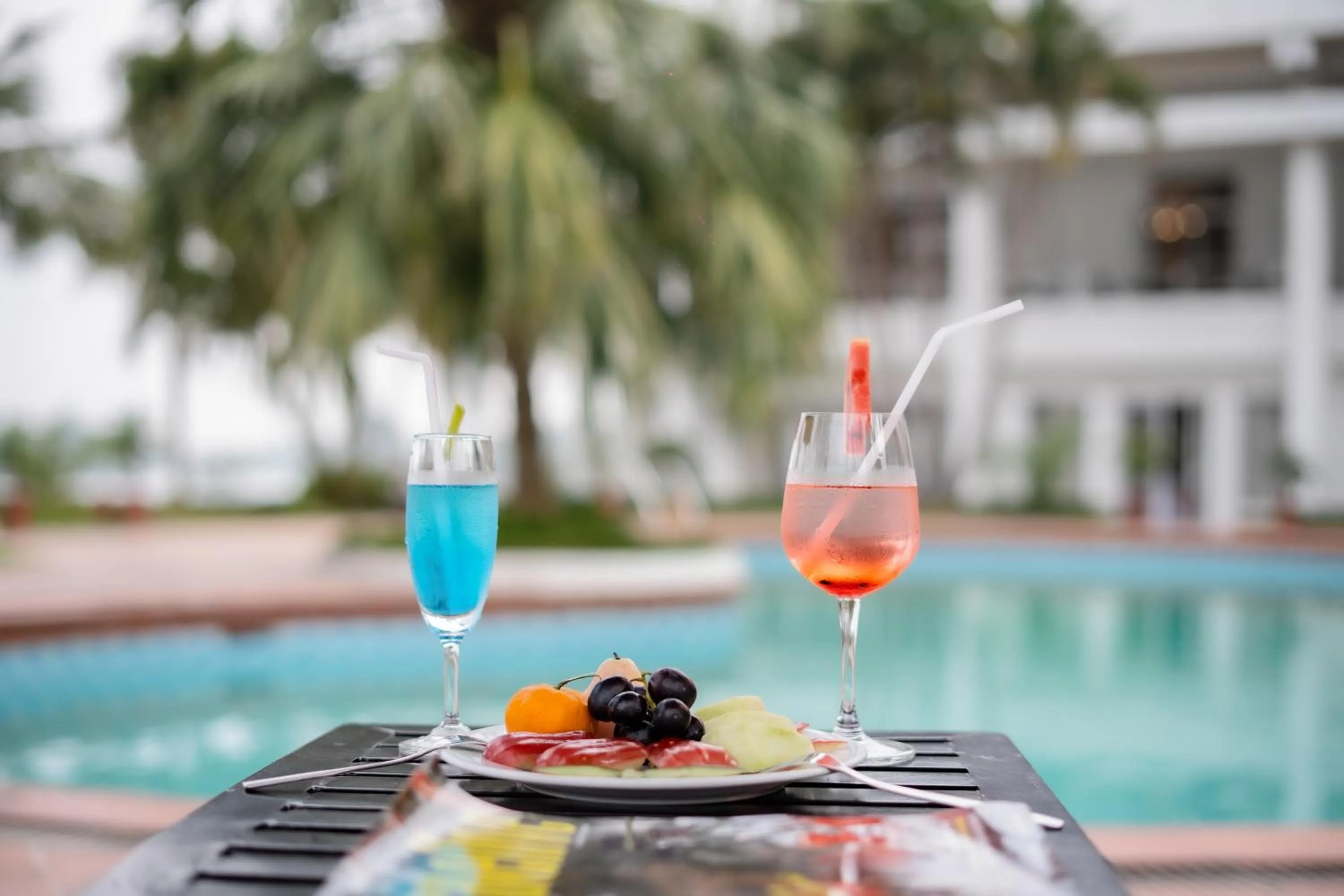 Swimming pool in Century Riverside Hotel Hue