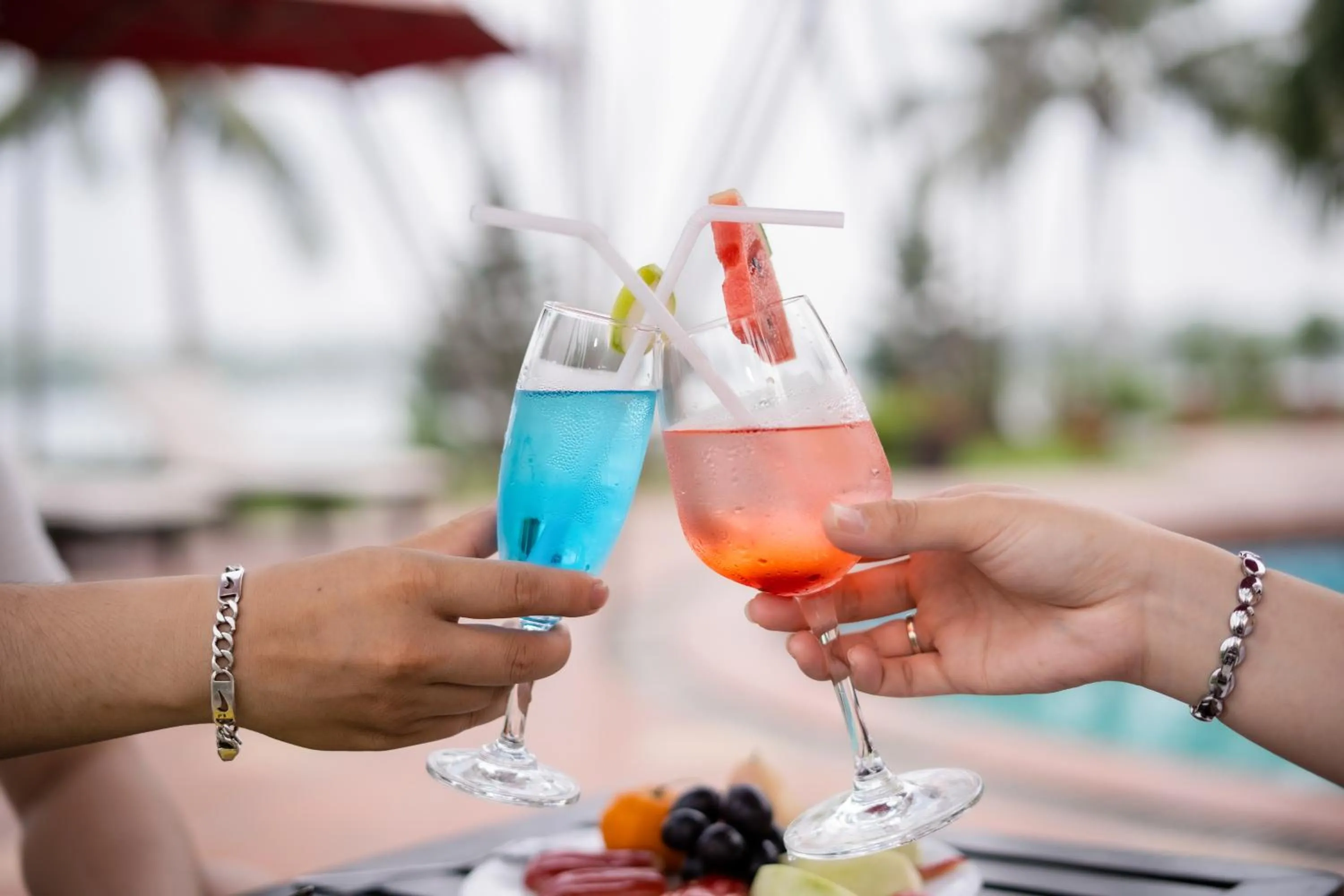 Swimming pool in Century Riverside Hotel Hue