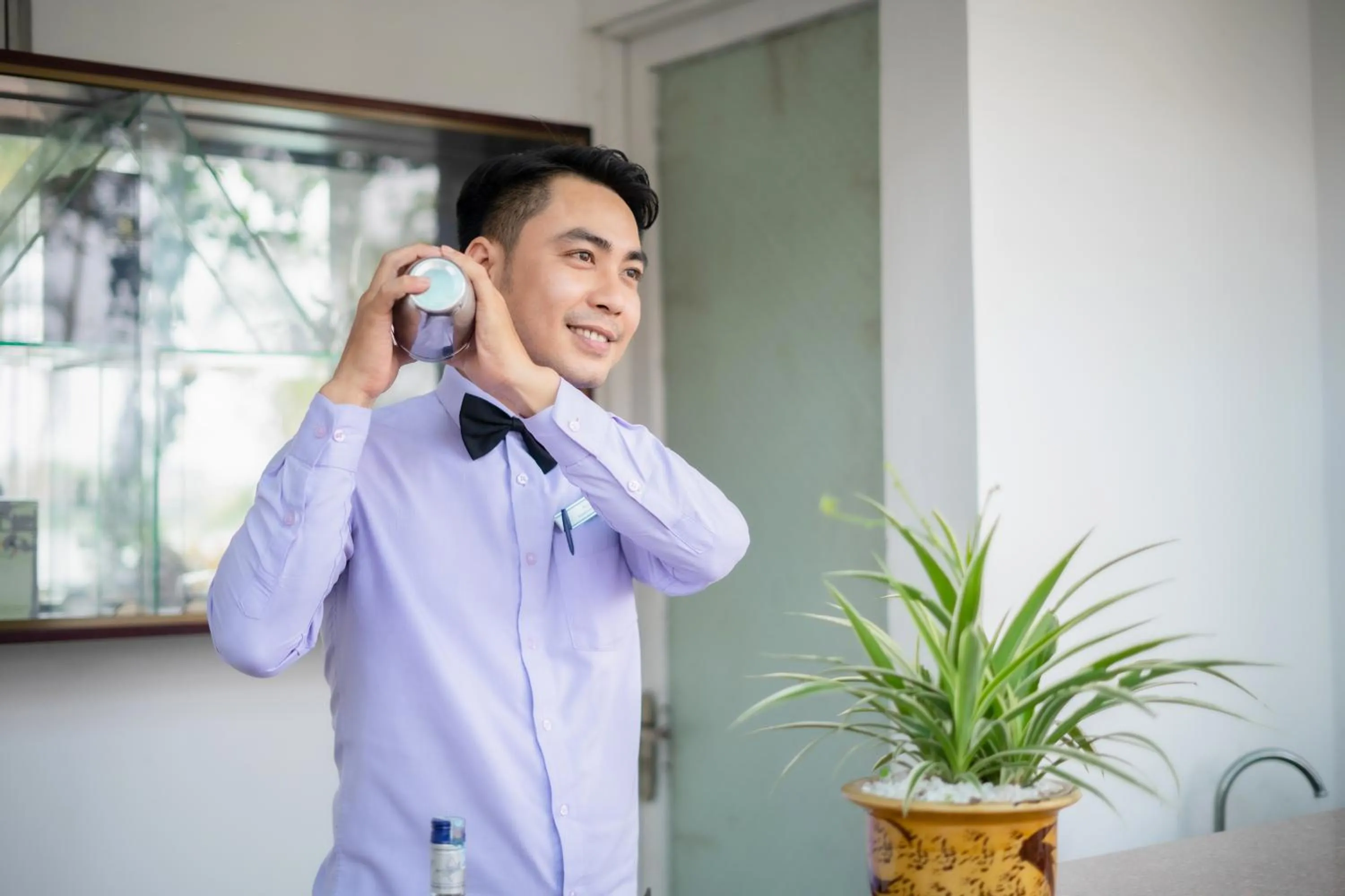 Staff in Century Riverside Hotel Hue