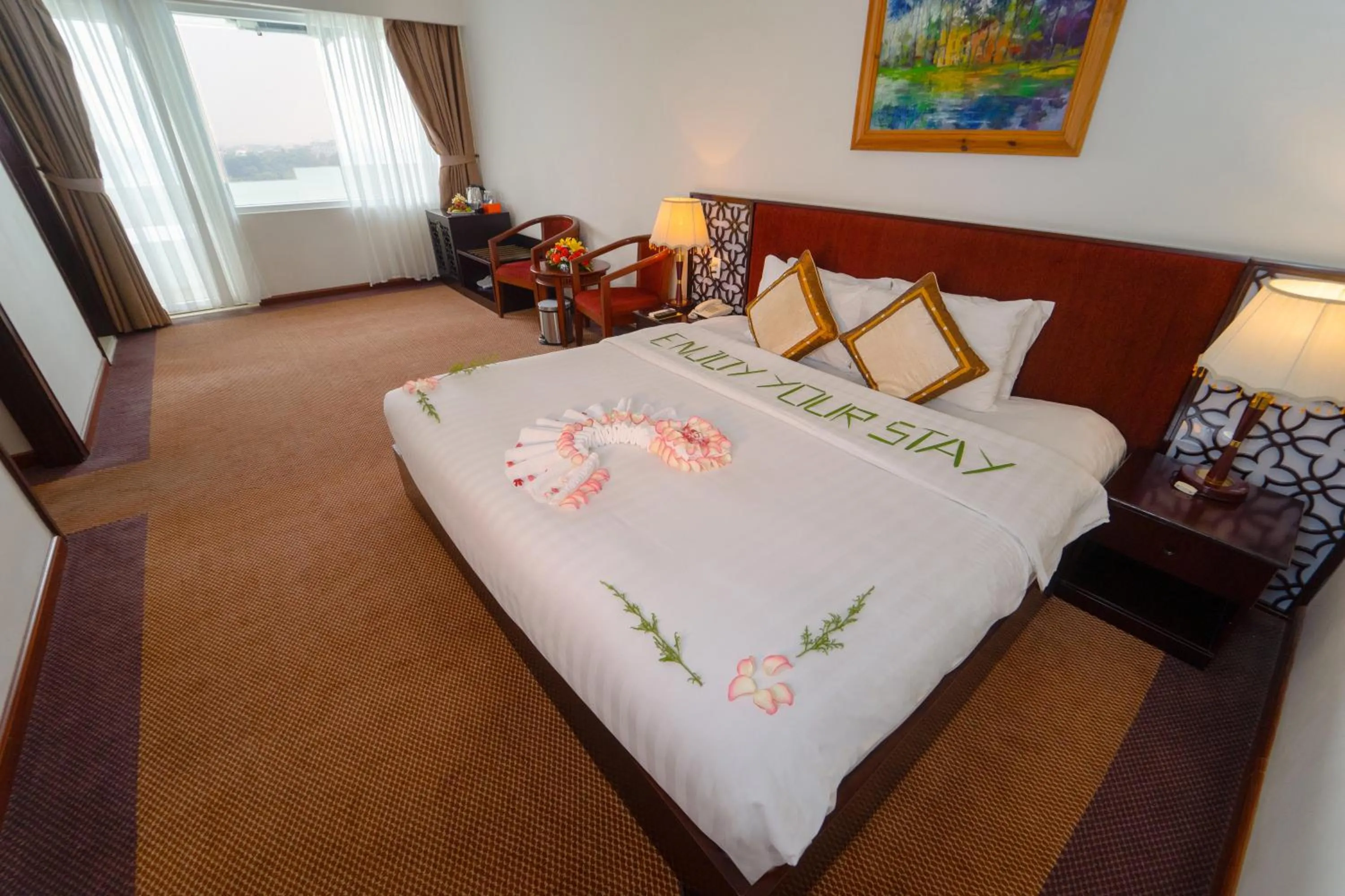 Photo of the whole room, Bed in Century Riverside Hotel Hue