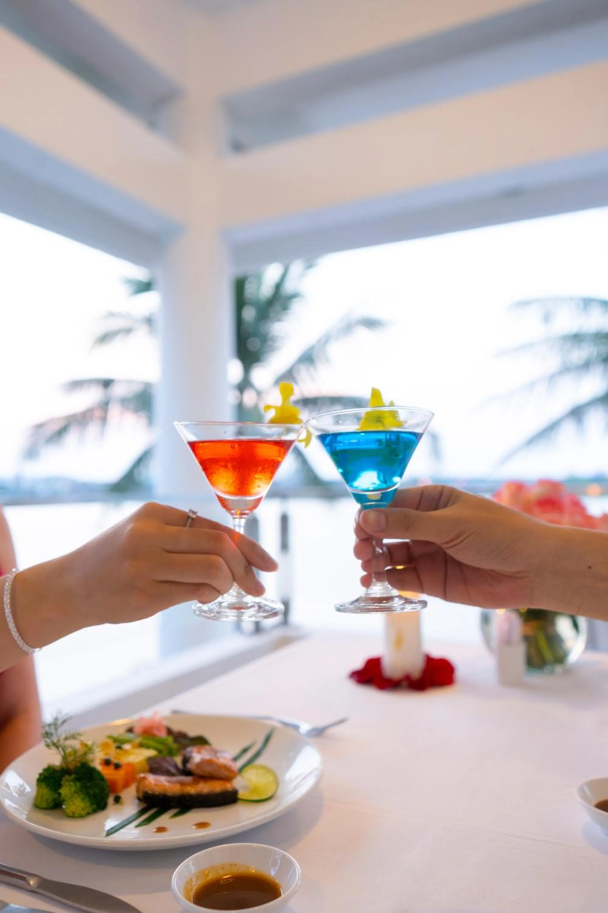 Drinks in Century Riverside Hotel Hue