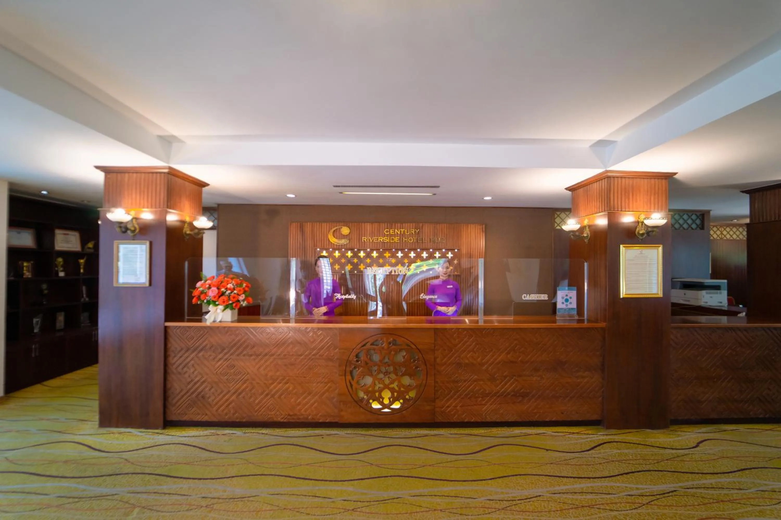 Lobby or reception in Century Riverside Hotel Hue