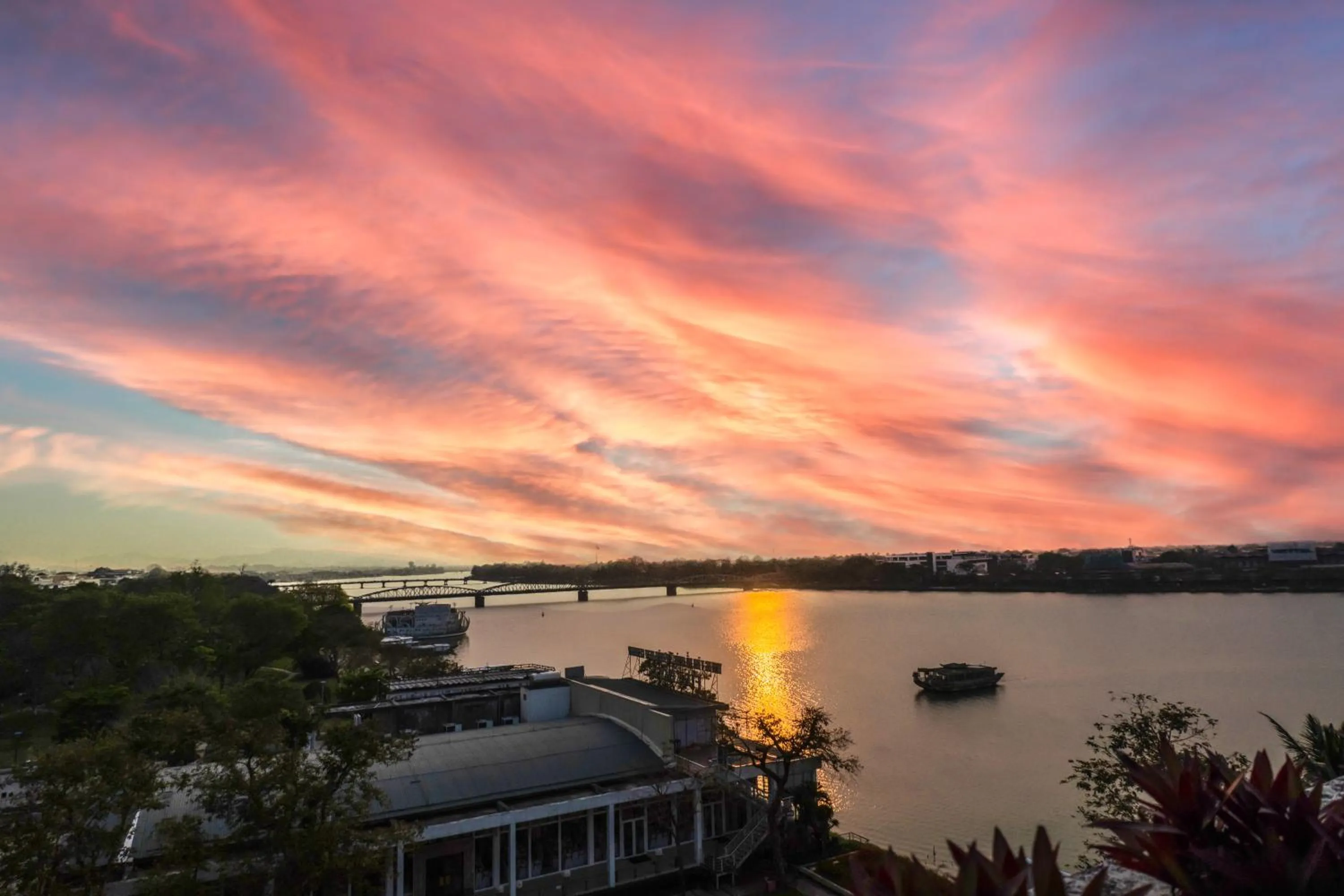 River view in Century Riverside Hotel Hue