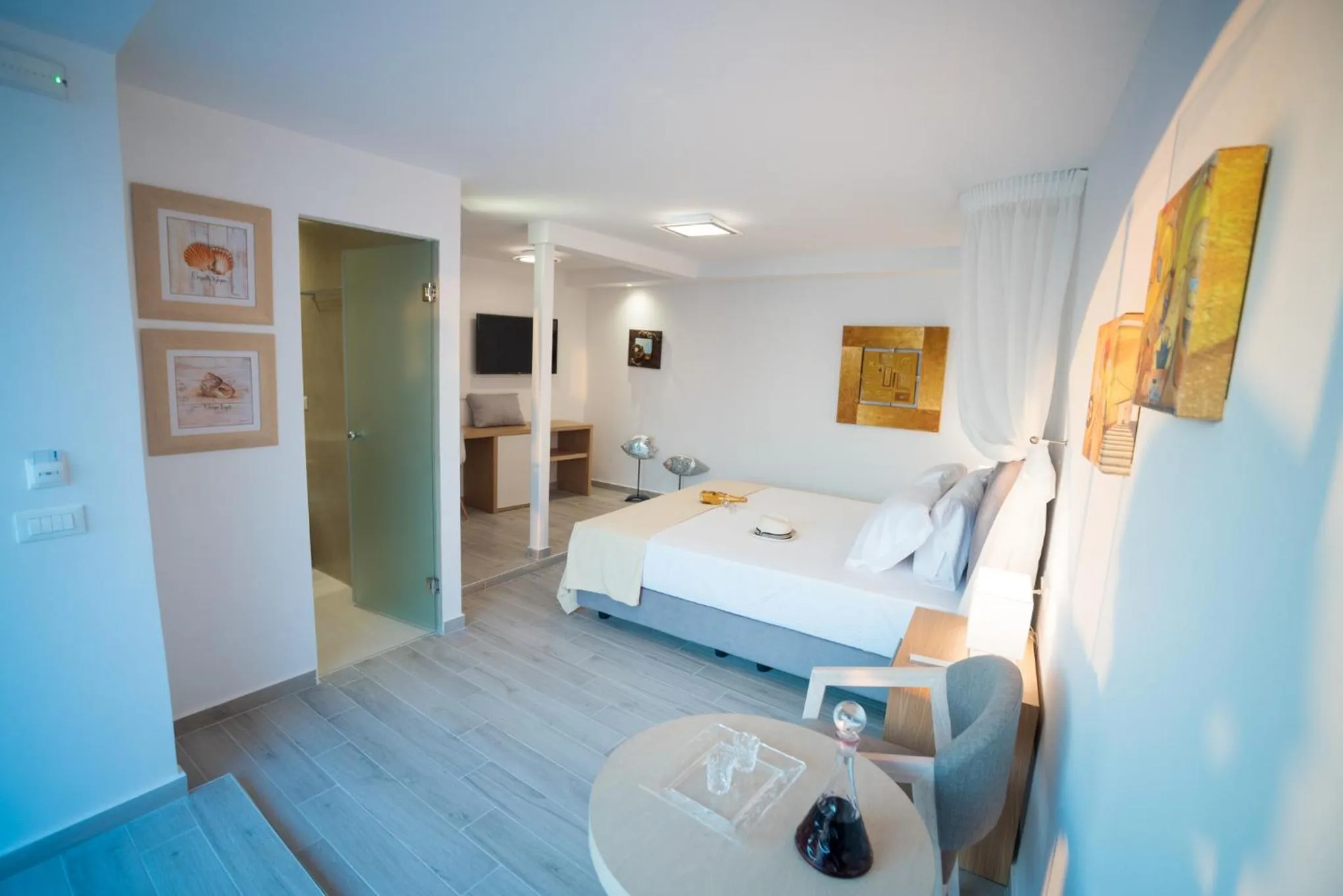 Bedroom, Bed in Kratiras View Luxury Suites