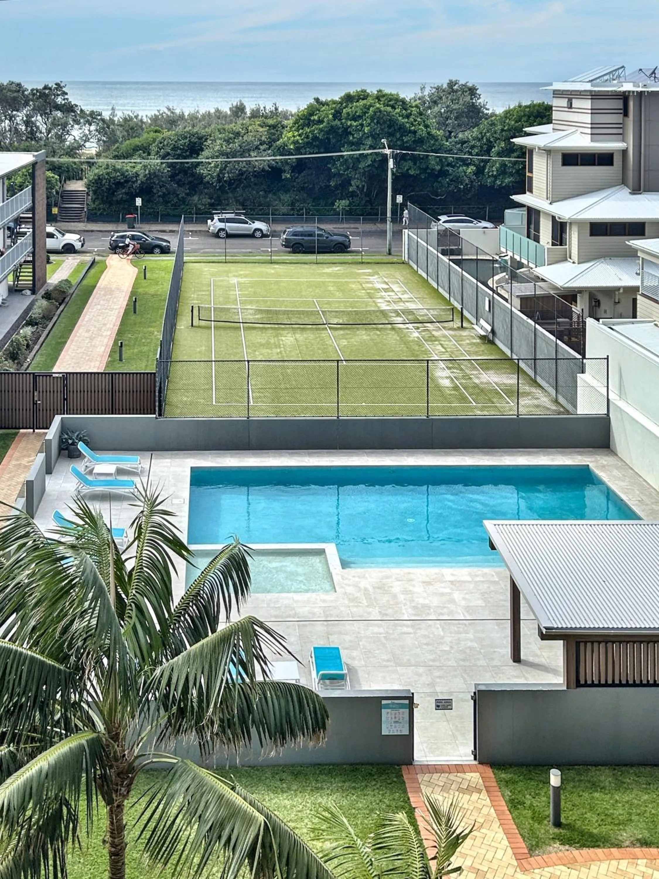 Tennis court in Majorca Isle Beachside Resort