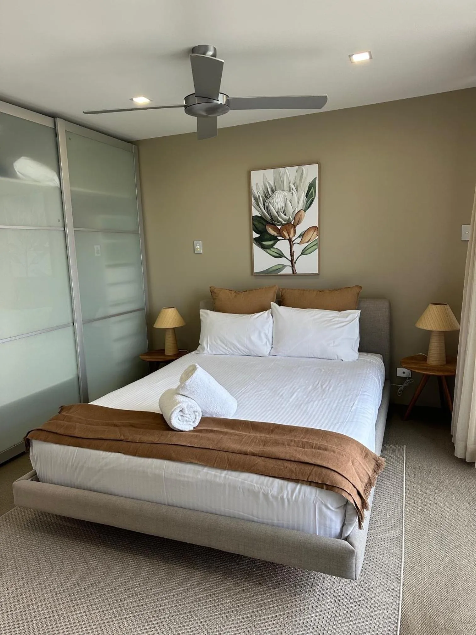 Bed in Majorca Isle Beachside Resort