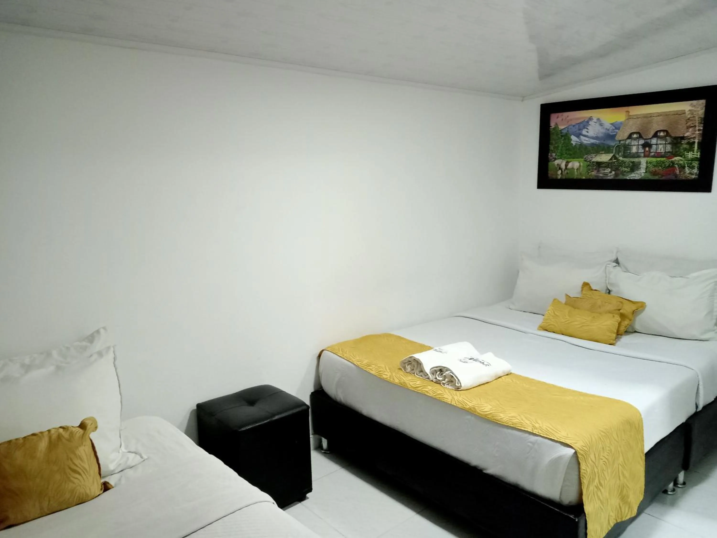 Bed in Hotel Casa Nini