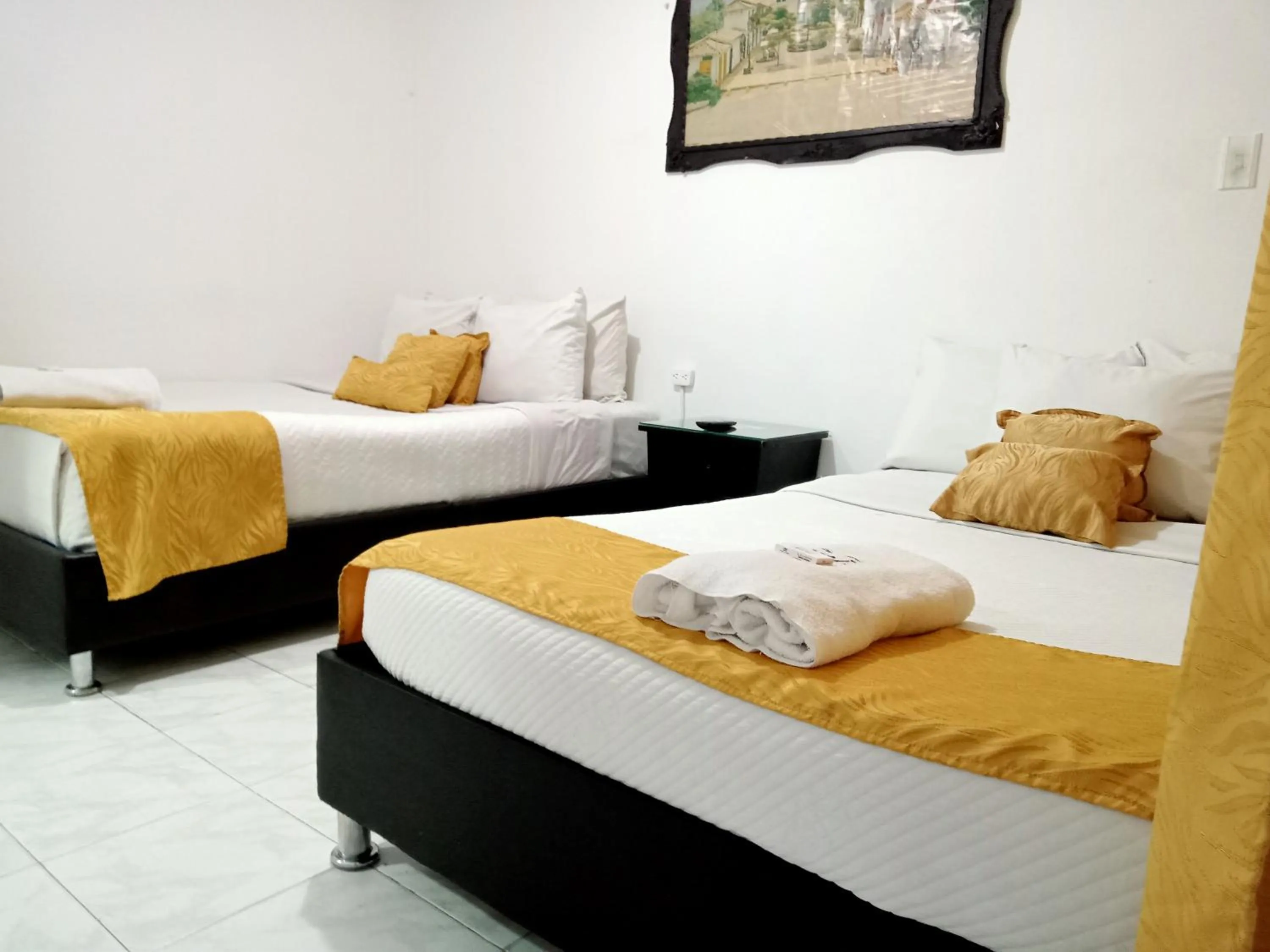 Bed in Hotel Casa Nini