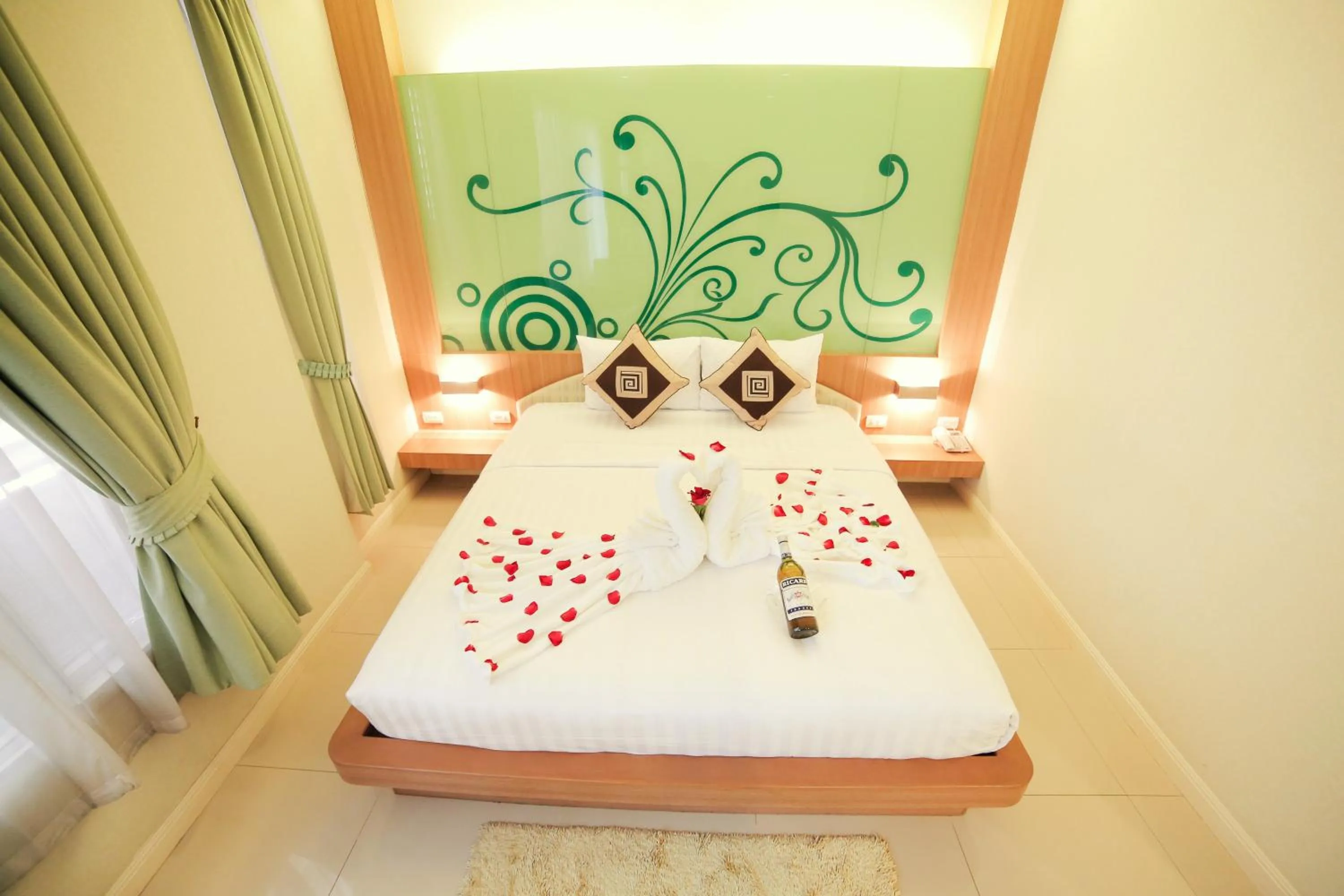 Photo of the whole room, Bed in Lanexang Princess Hotel