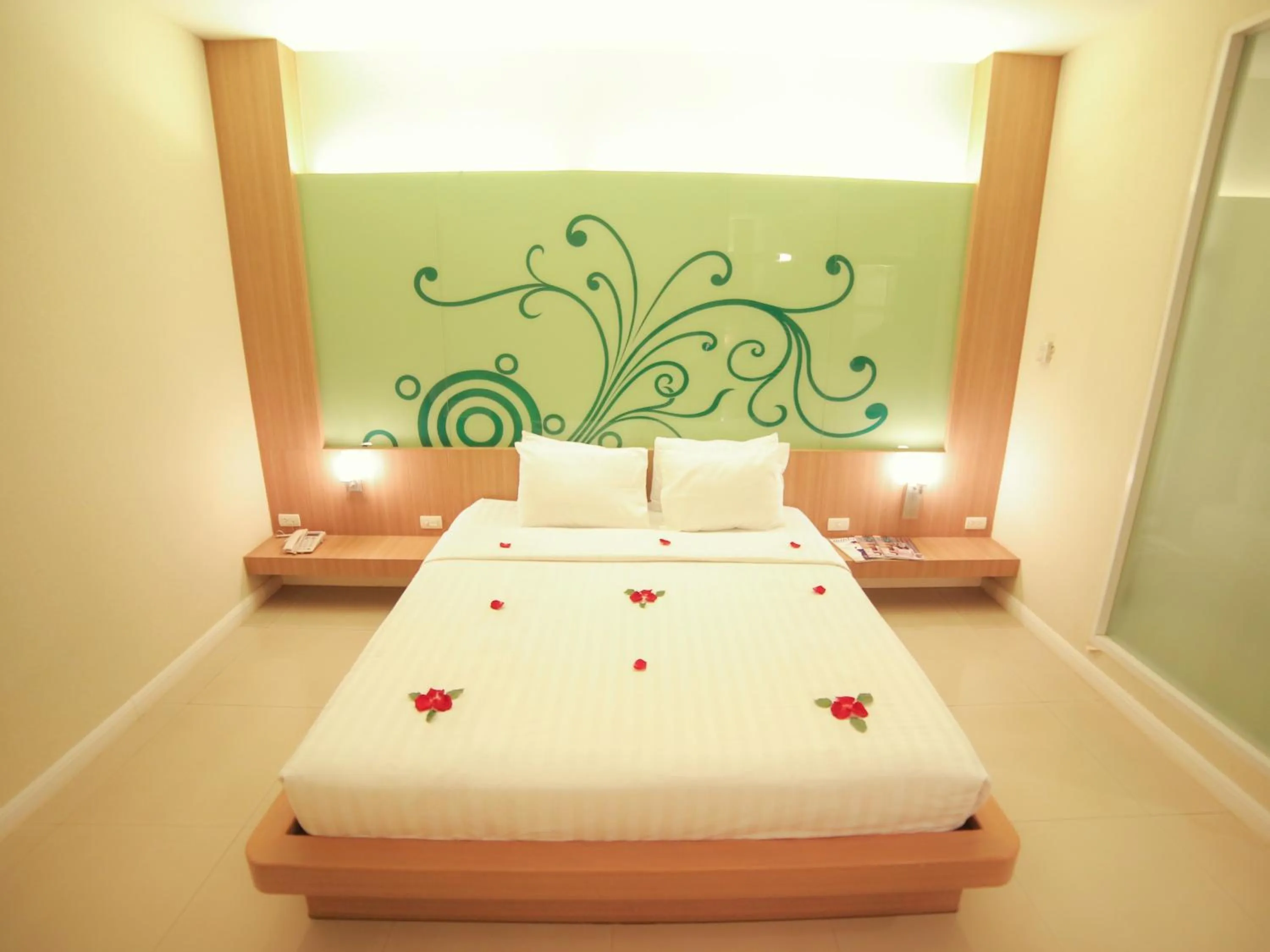 Photo of the whole room, Bed in Lanexang Princess Hotel