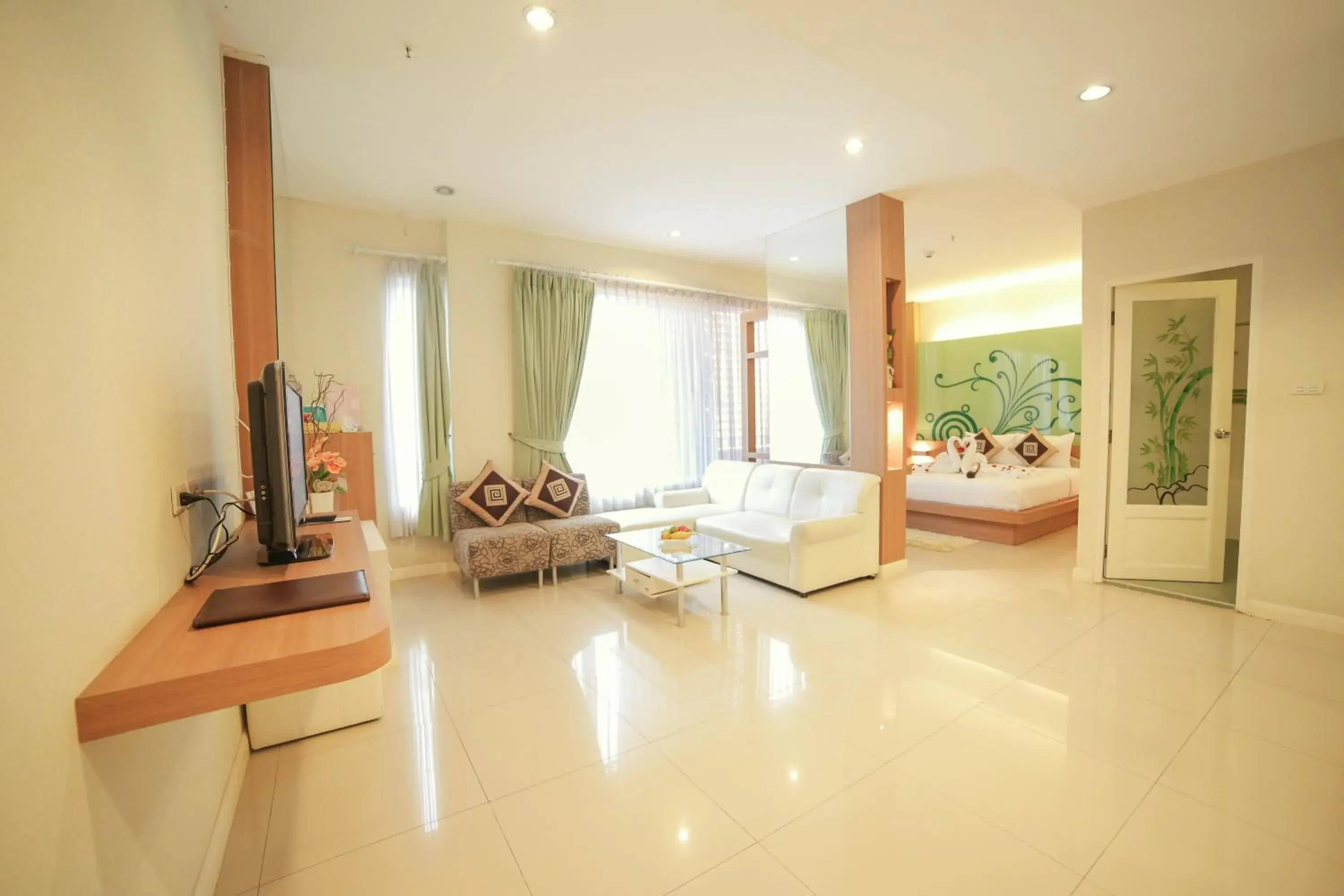 Day, Bed in Lanexang Princess Hotel Day, Bed in Lanexang Princess Hotel