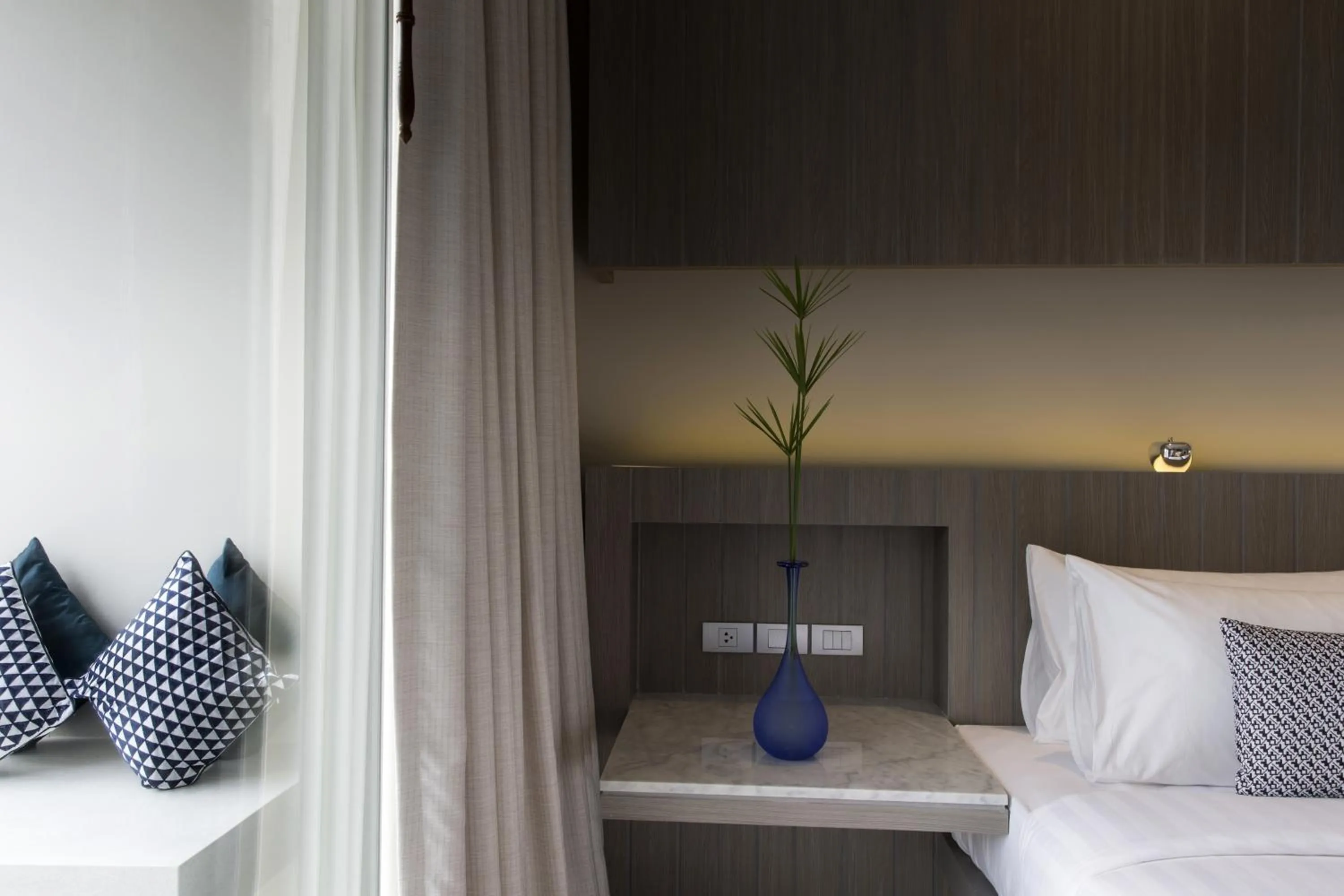 Balcony/Terrace, Bed in Hotel IKON Phuket - SHA Extra Plus