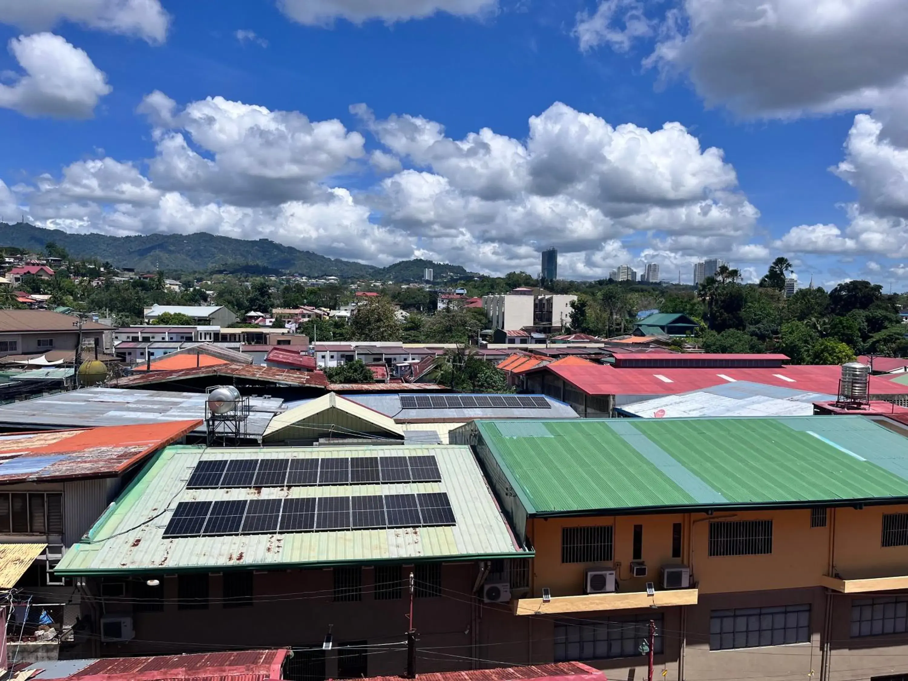 Mountain view in Cebu Grand Hotel Mountain view in Cebu Grand Hotel