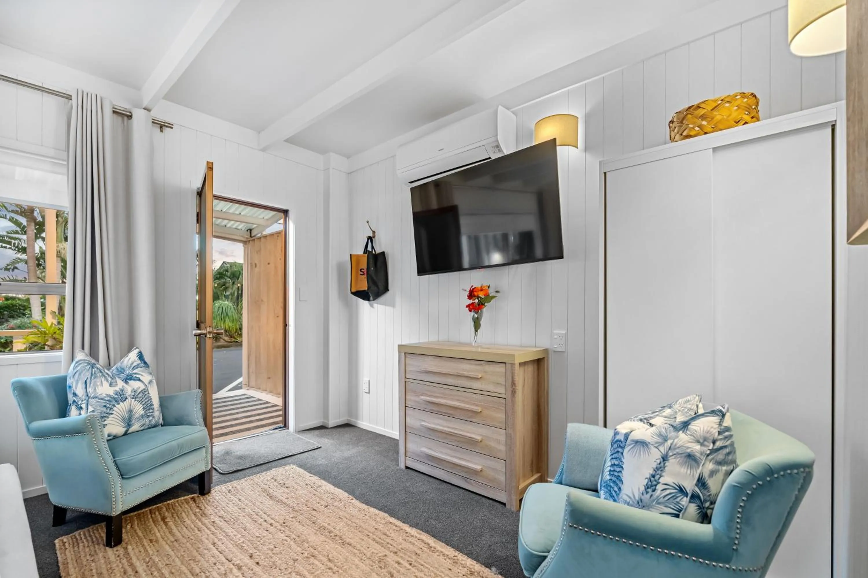 Seating area in Stay Kerikeri