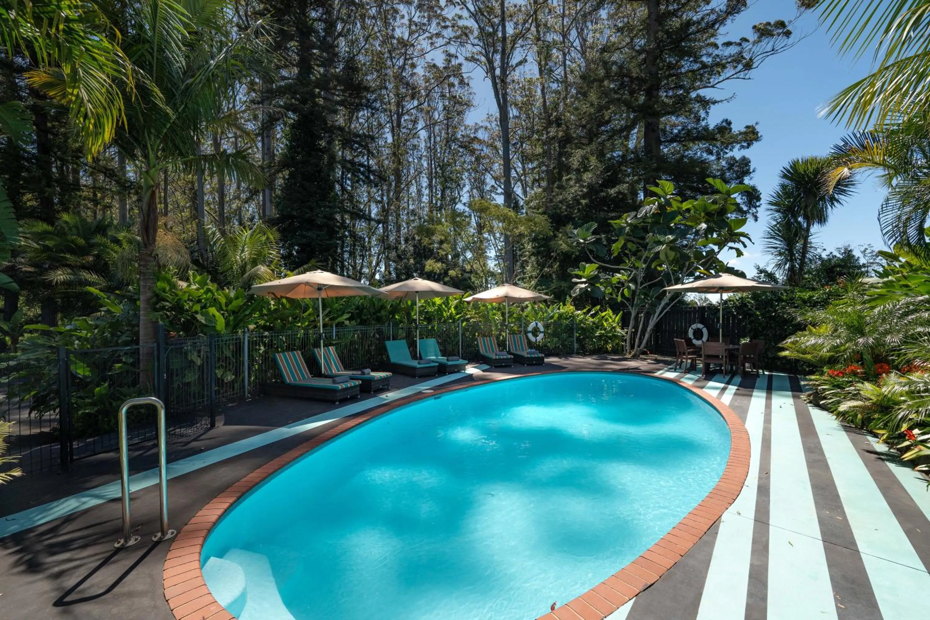Pool view in Stay Kerikeri