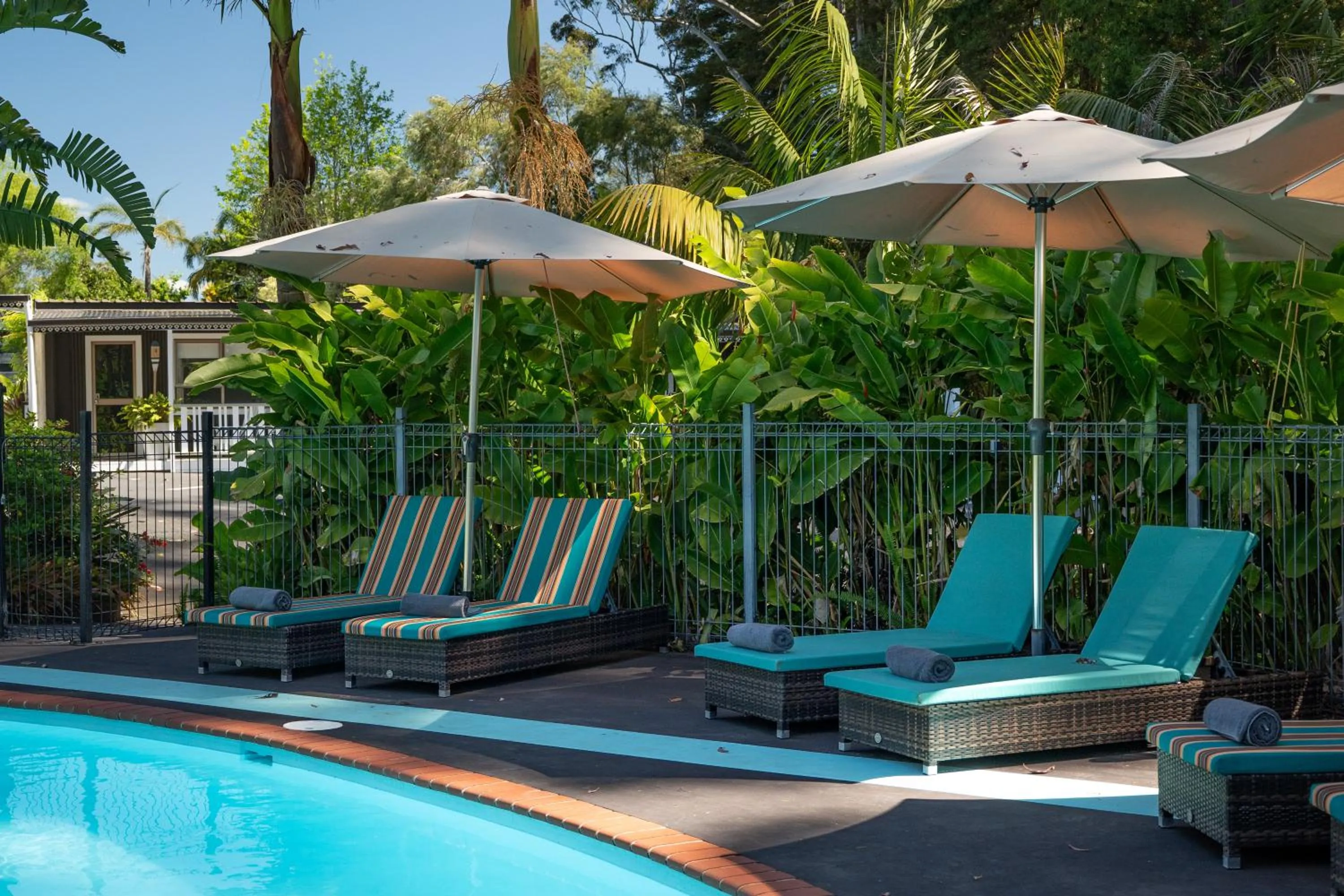 Pool view in Stay Kerikeri