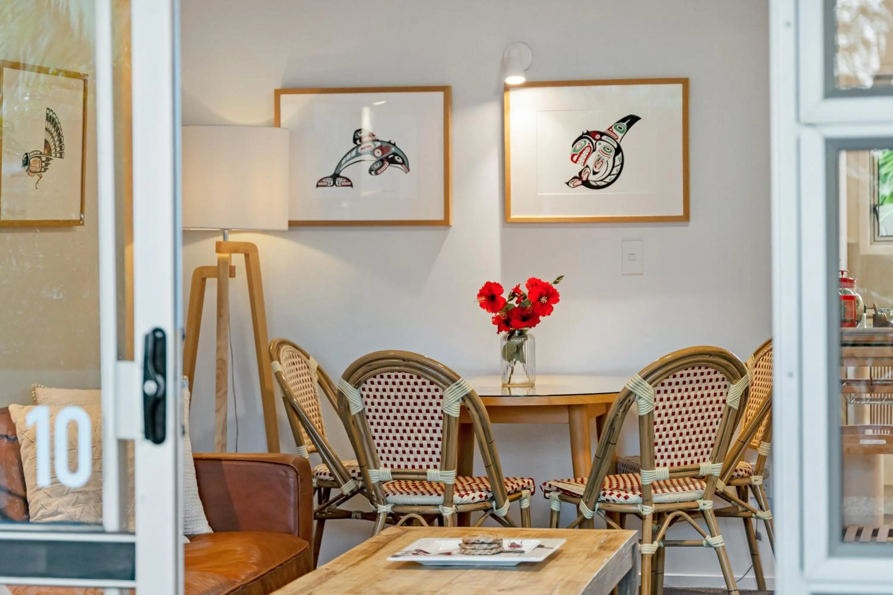 Seating area in Stay Kerikeri