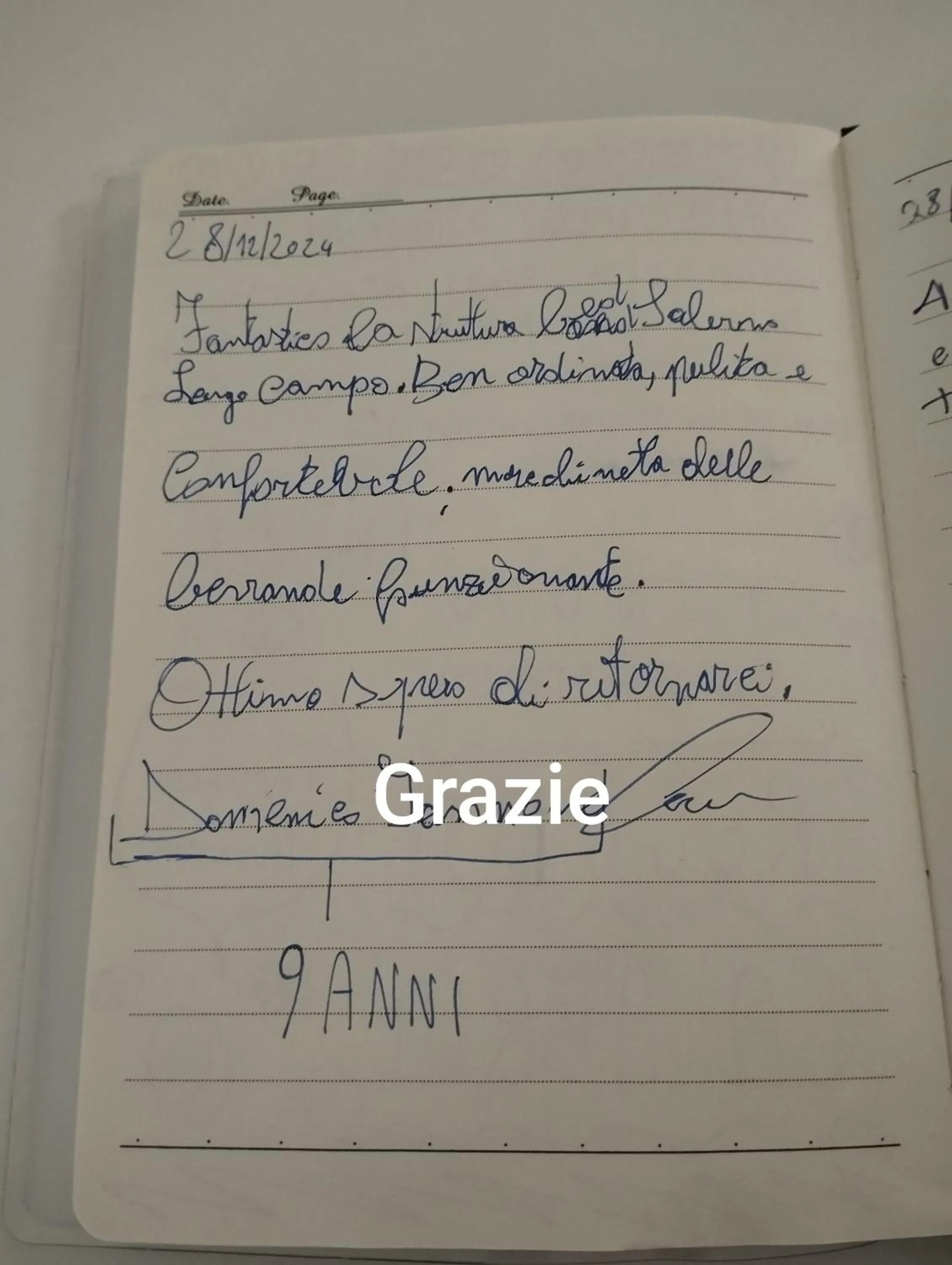 Text overlay in Bed And Salerno - Largo Campo - Appartamento