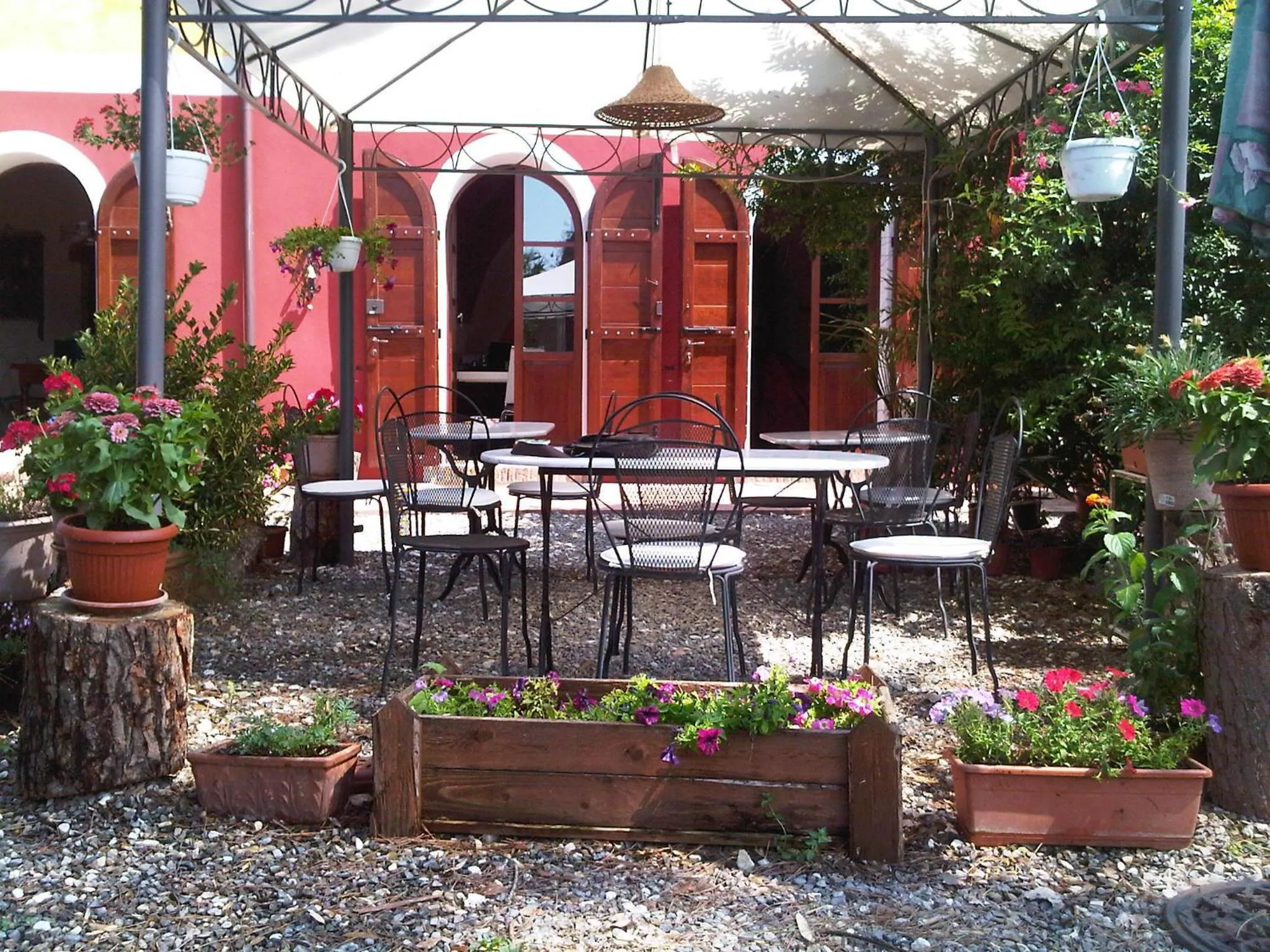 Garden in B&B Il Moscondoro