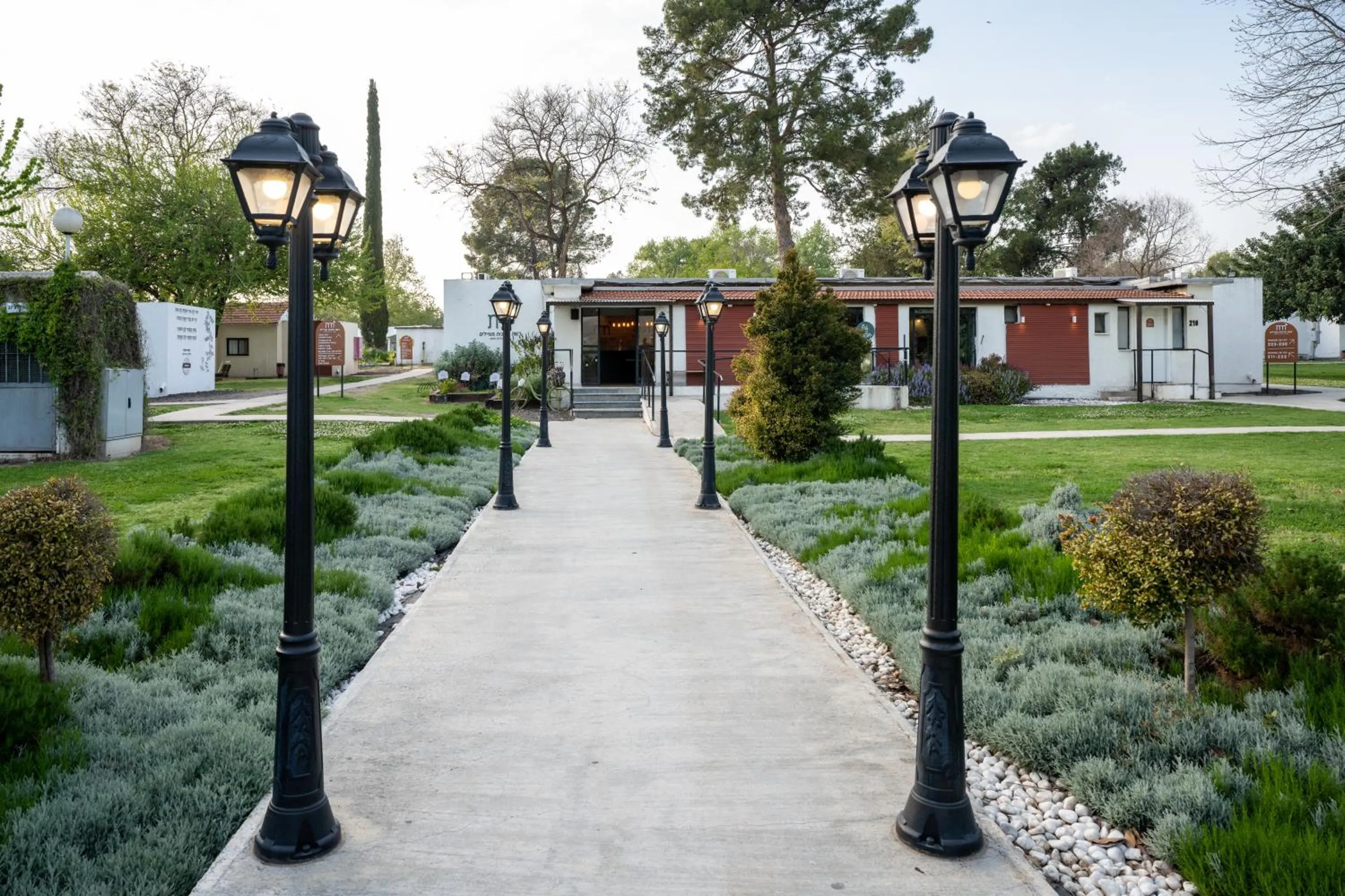 Facade/entrance in Erettz Dafna Travel Hotel