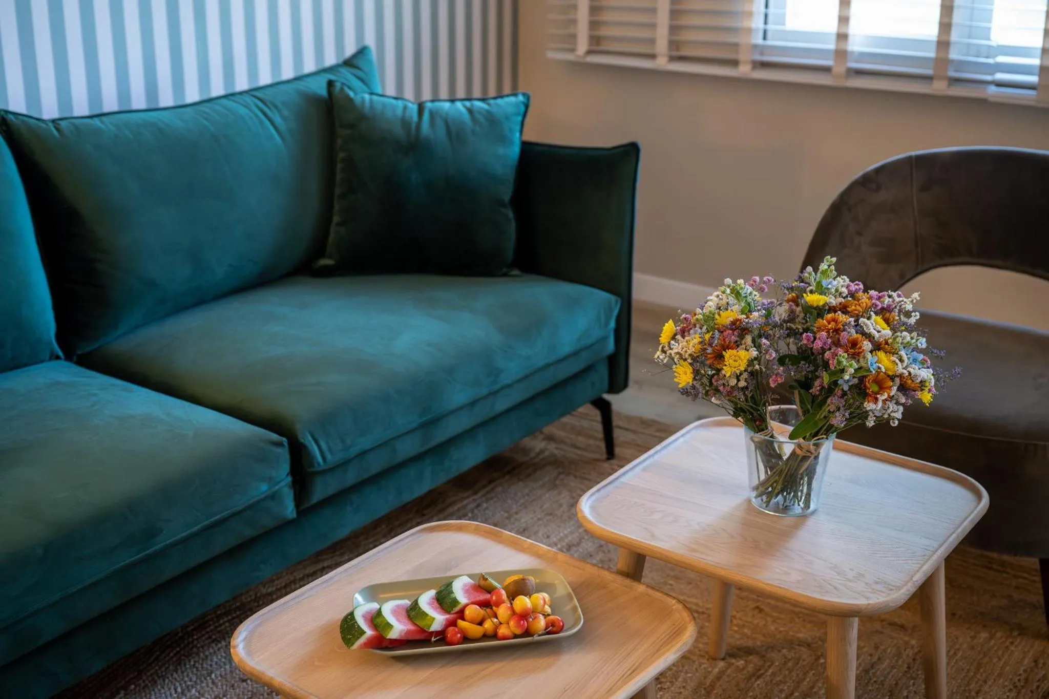 Seating area in Erettz Dafna Travel Hotel