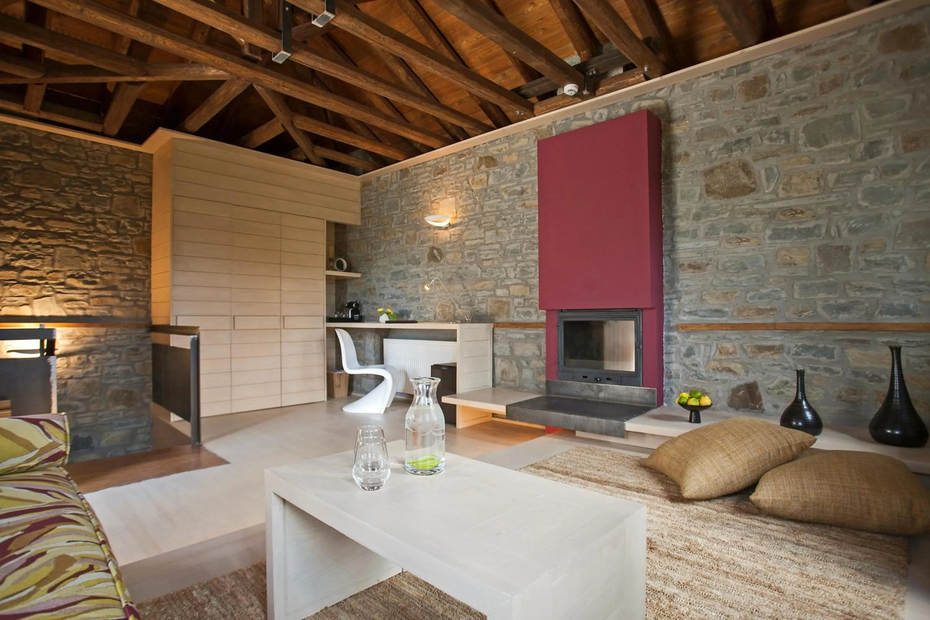 Living room in Kipi Suites