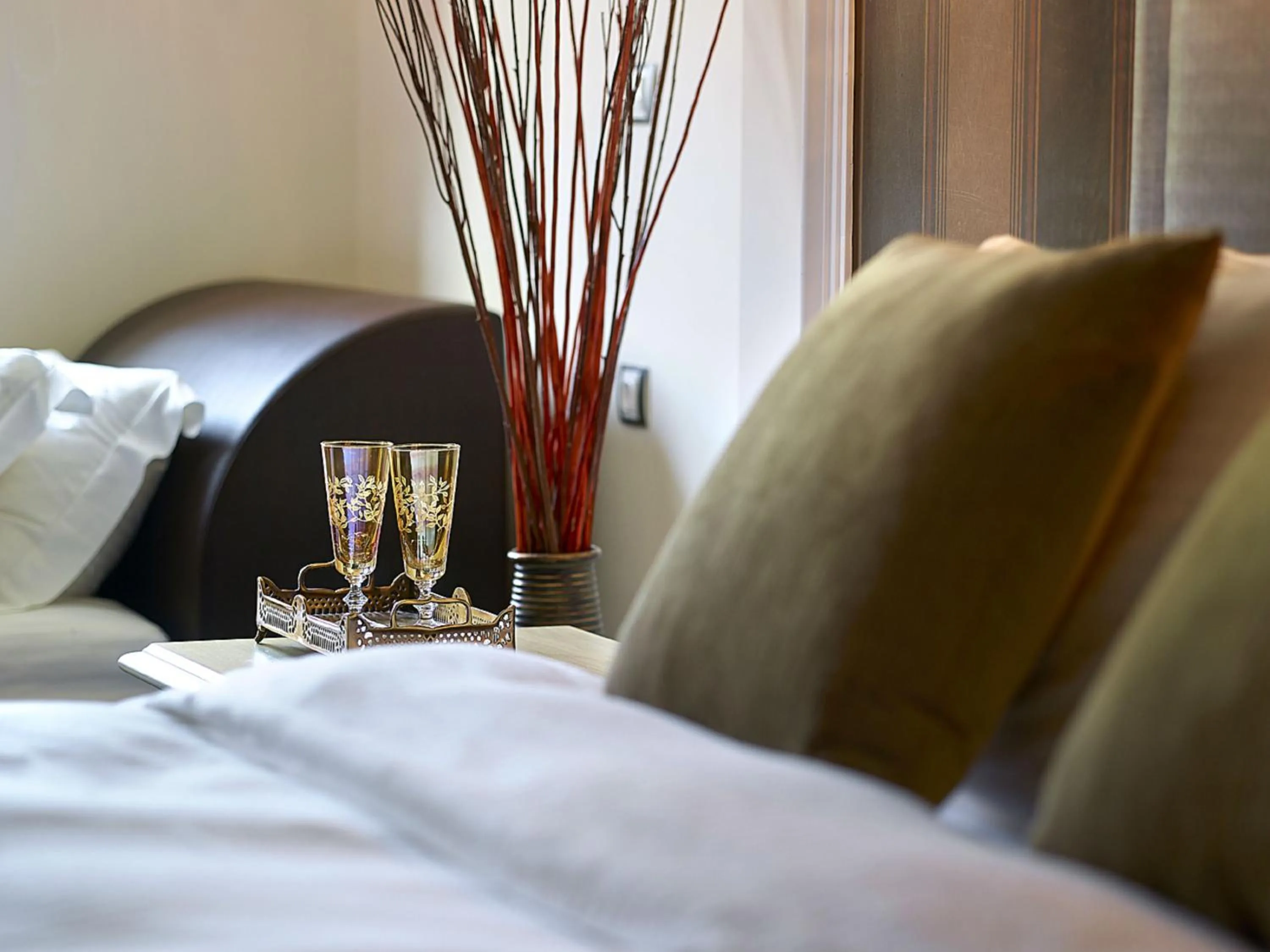 Decorative detail, Bed in Stevalia Hotel & Spa