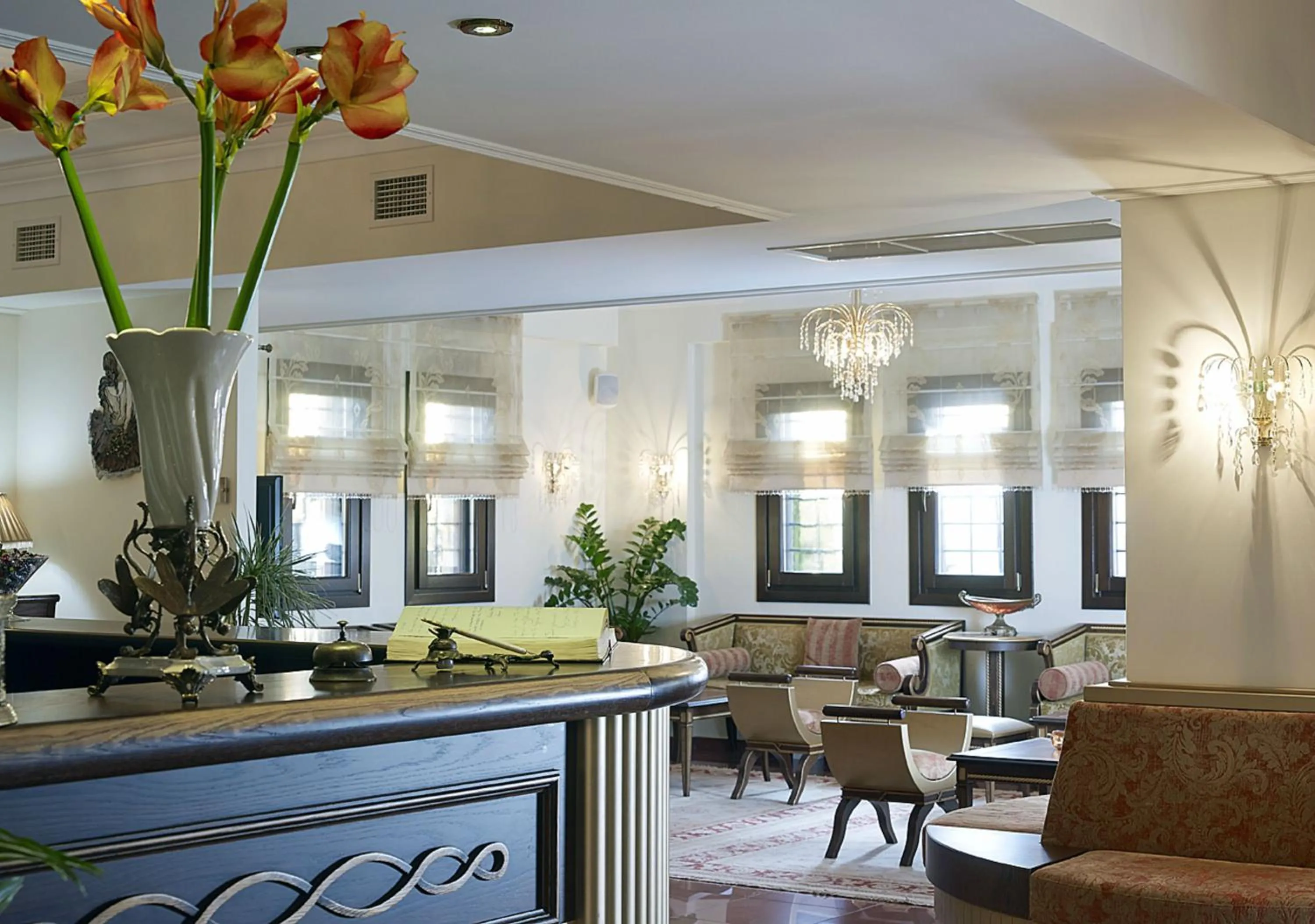 Lobby or reception in Stevalia Hotel & Spa