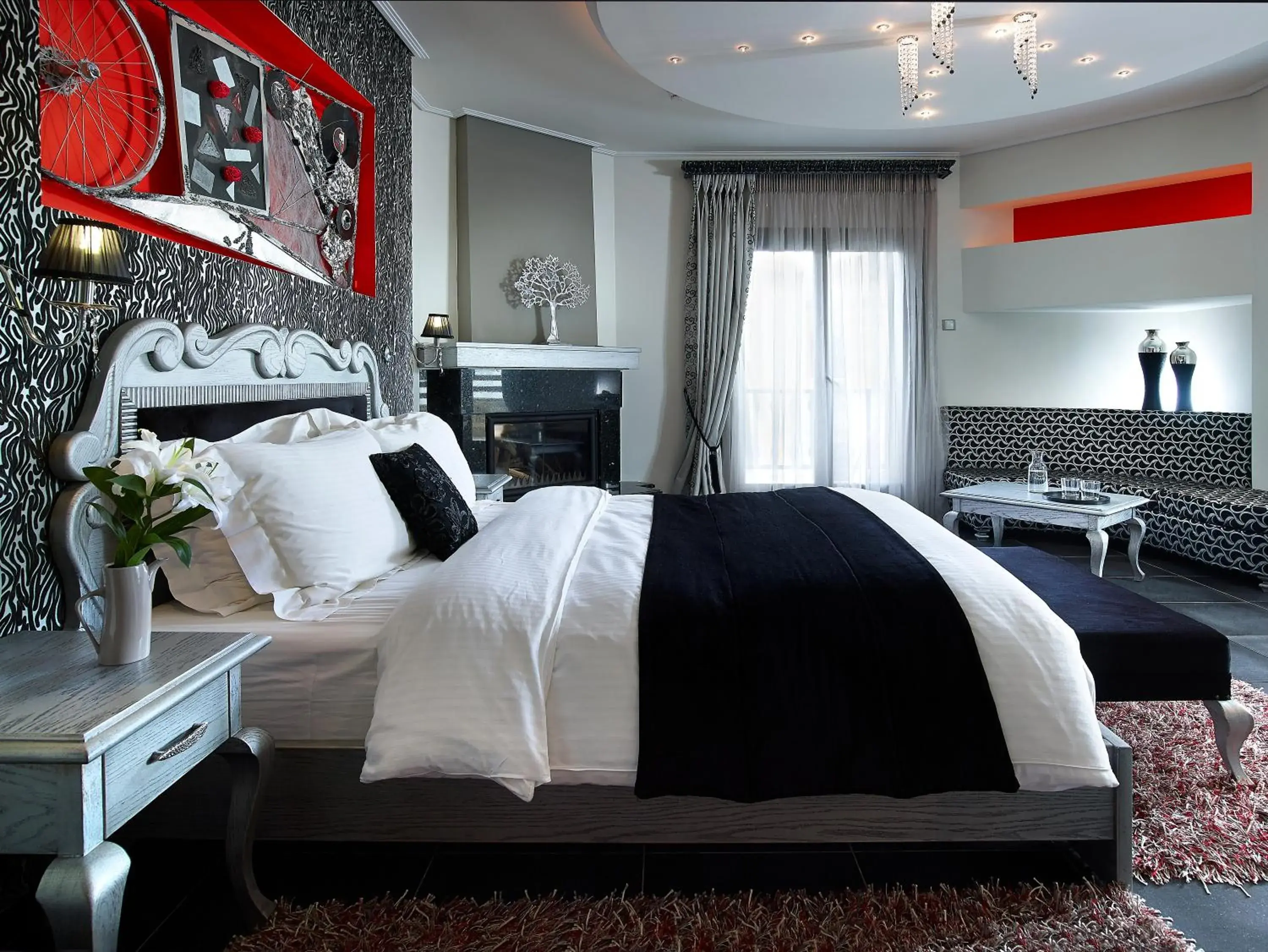 Honeymoon Suite Mountain View in Stevalia Hotel & Spa Honeymoon Suite Mountain View in Stevalia Hotel & Spa