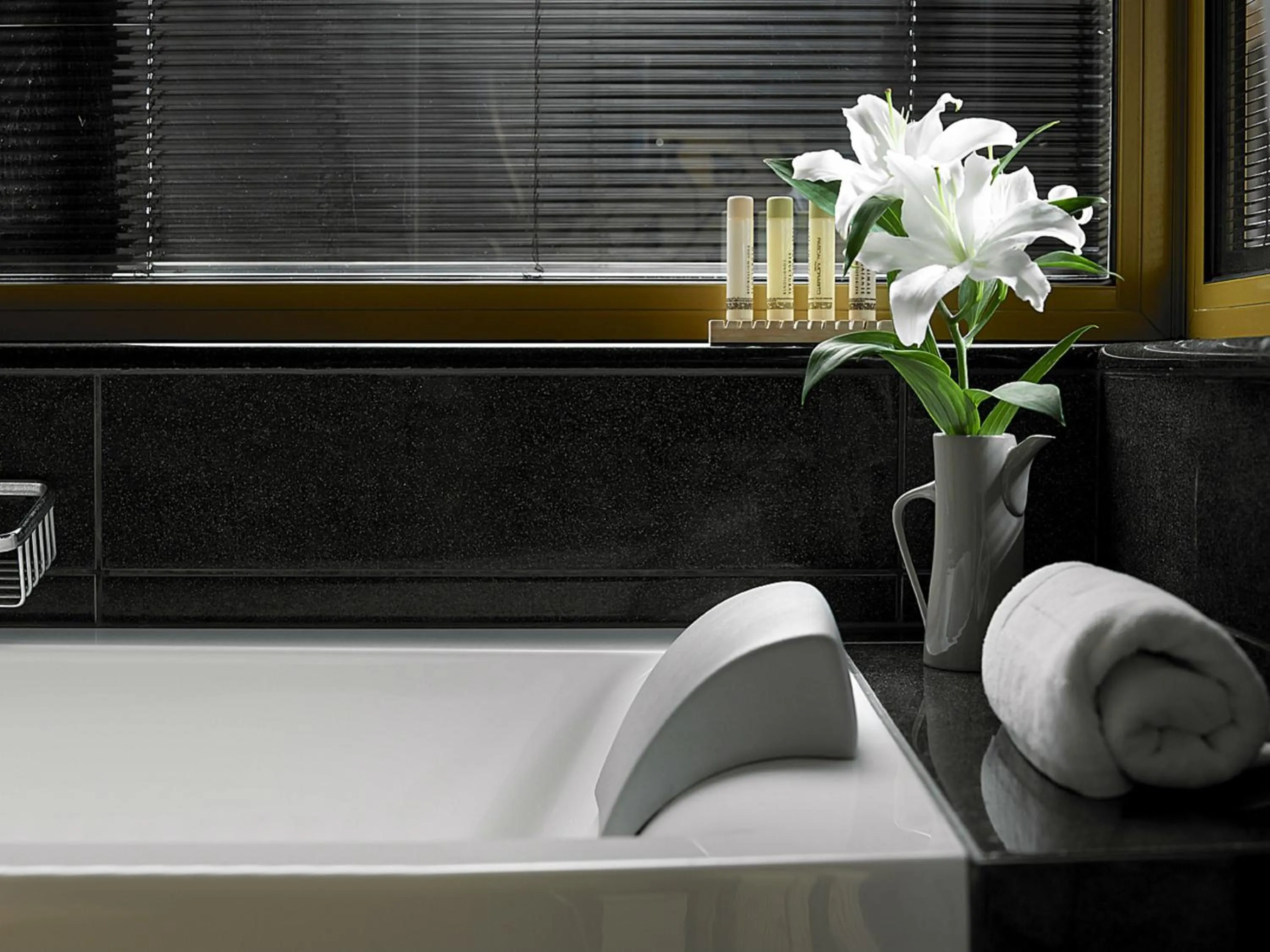 Bathroom in Stevalia Hotel & Spa