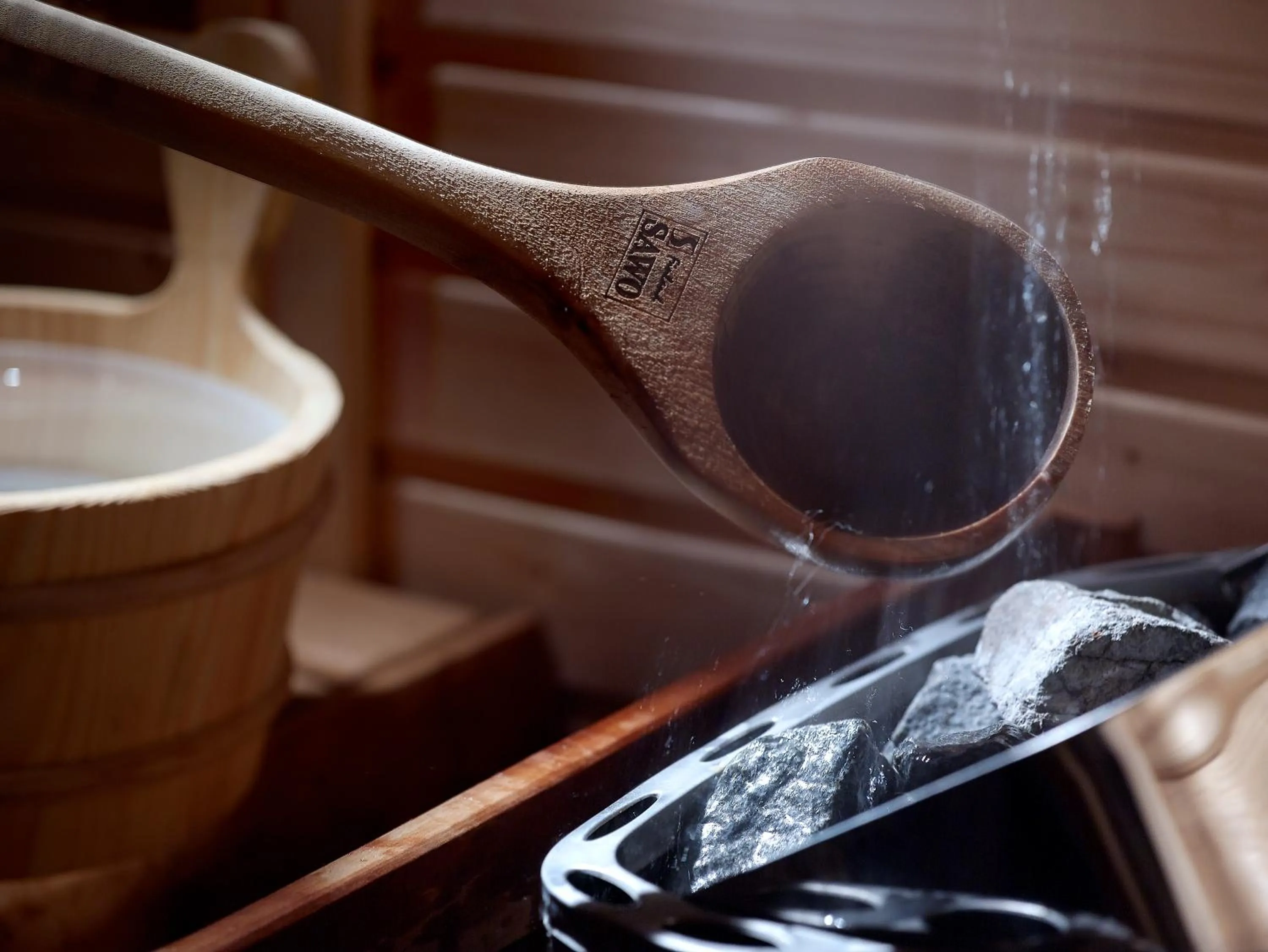 Sauna in Stevalia Hotel & Spa