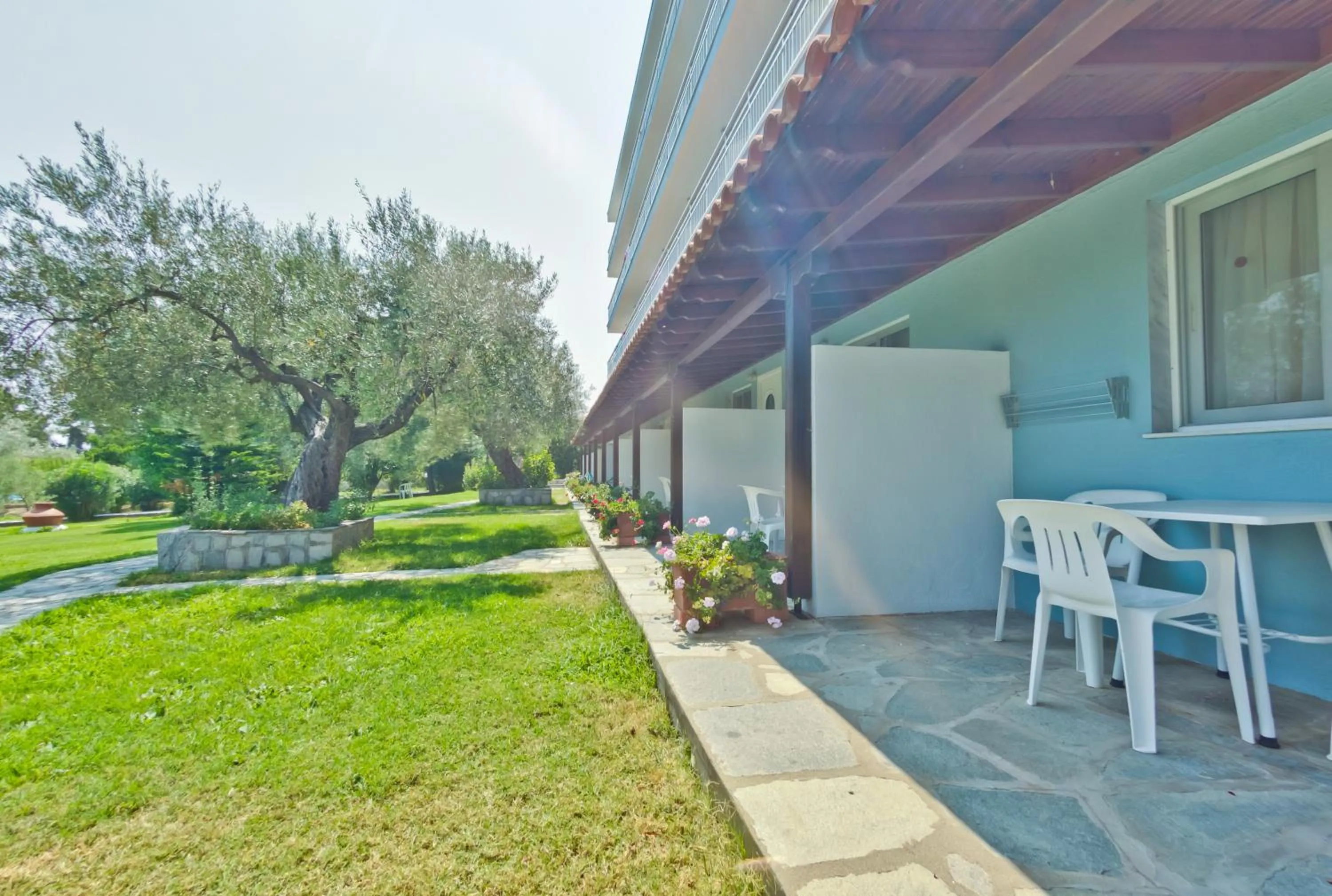 Patio in Mendi Hotel