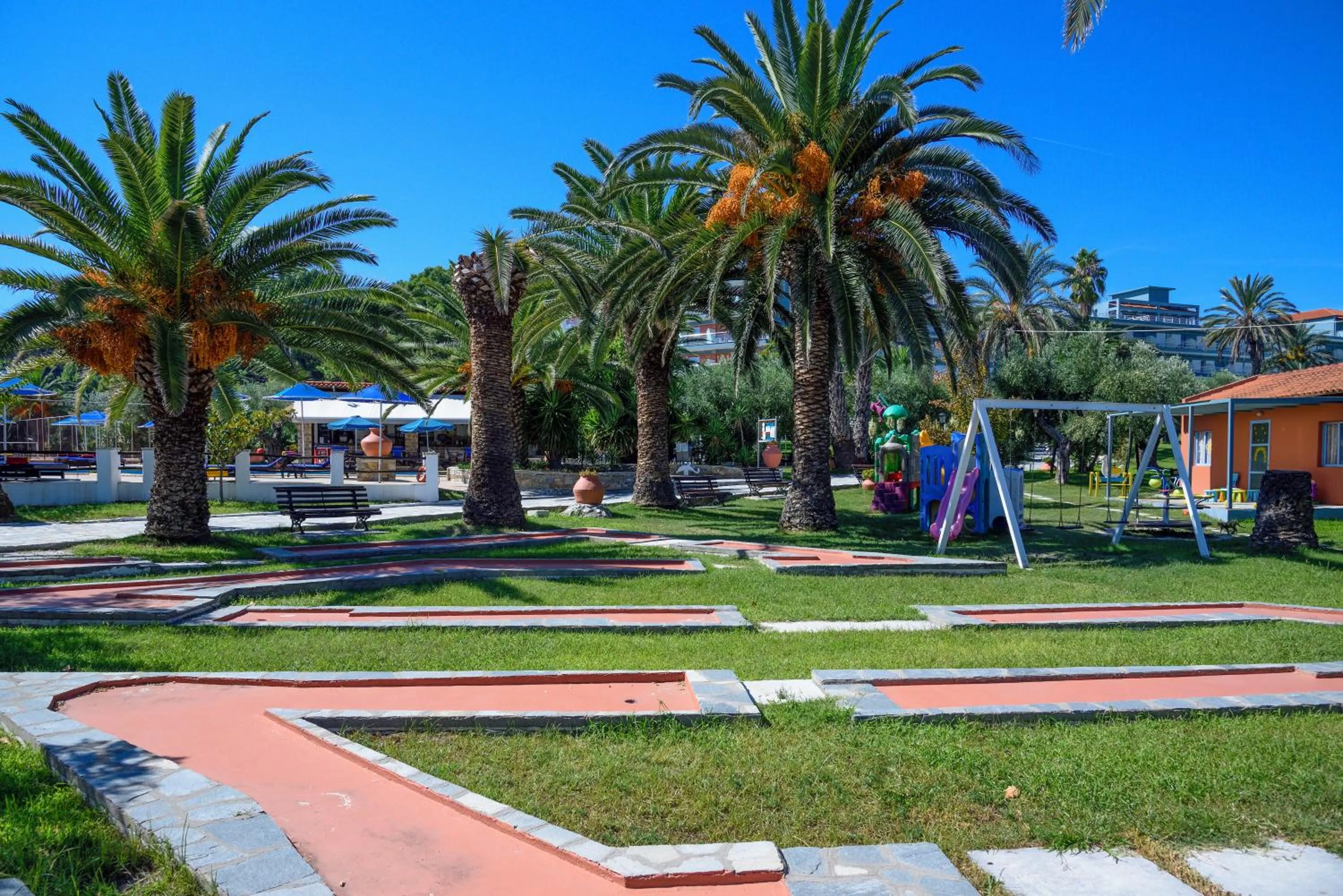Children play ground in Mendi Hotel