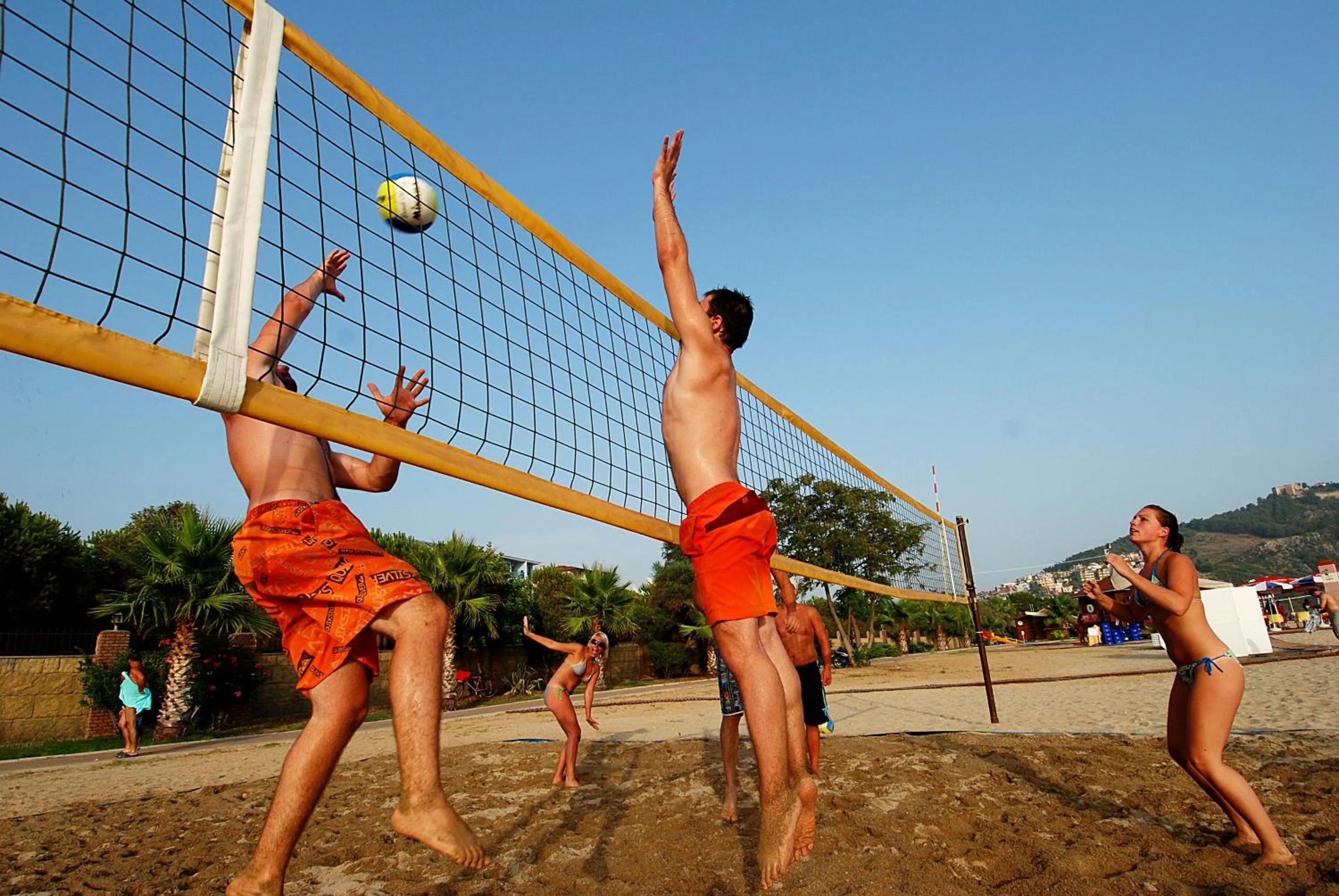 People in Grand Okan Hotel