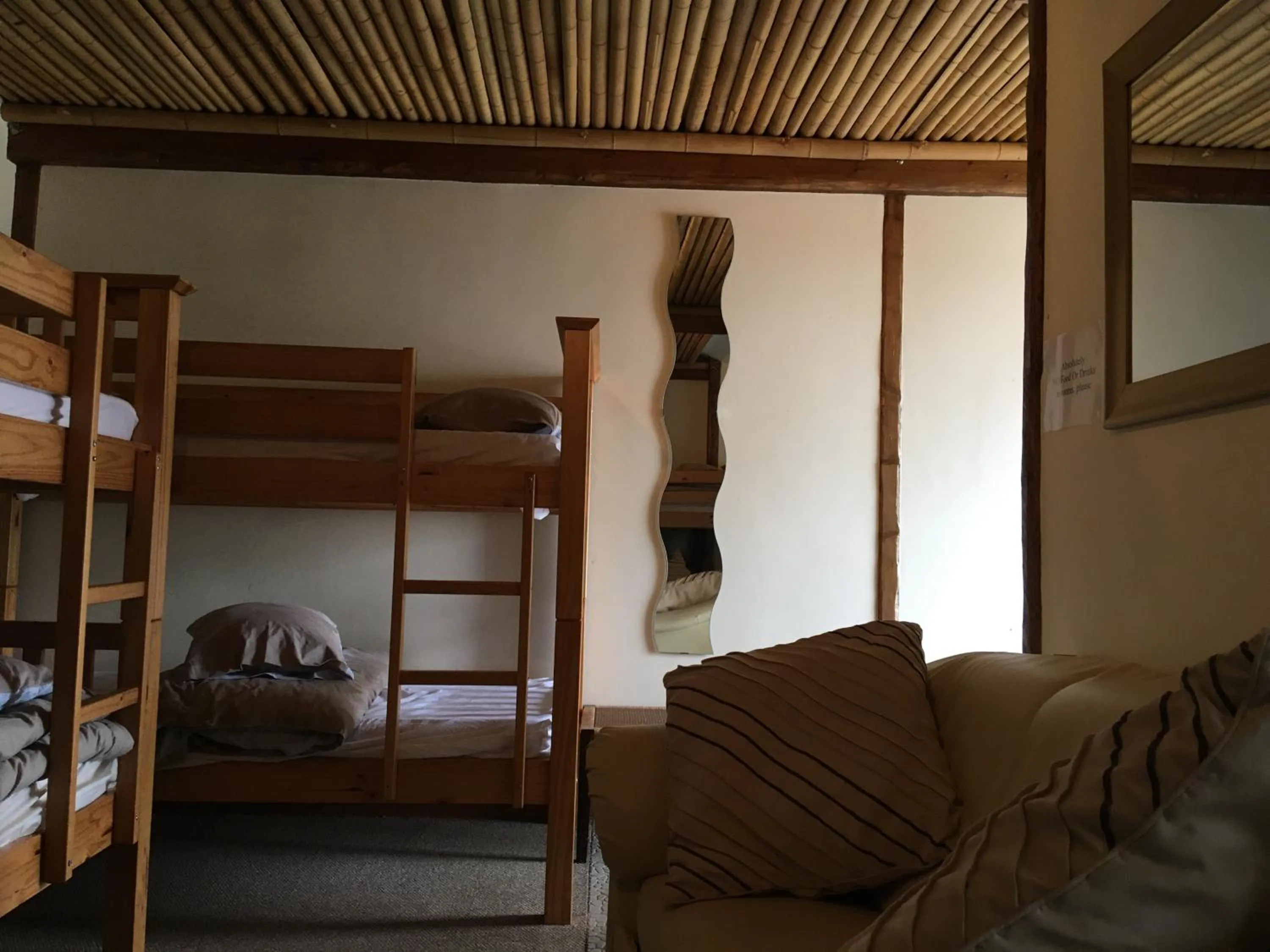 bunk bed, Bed in Pantyrathro International Hostel