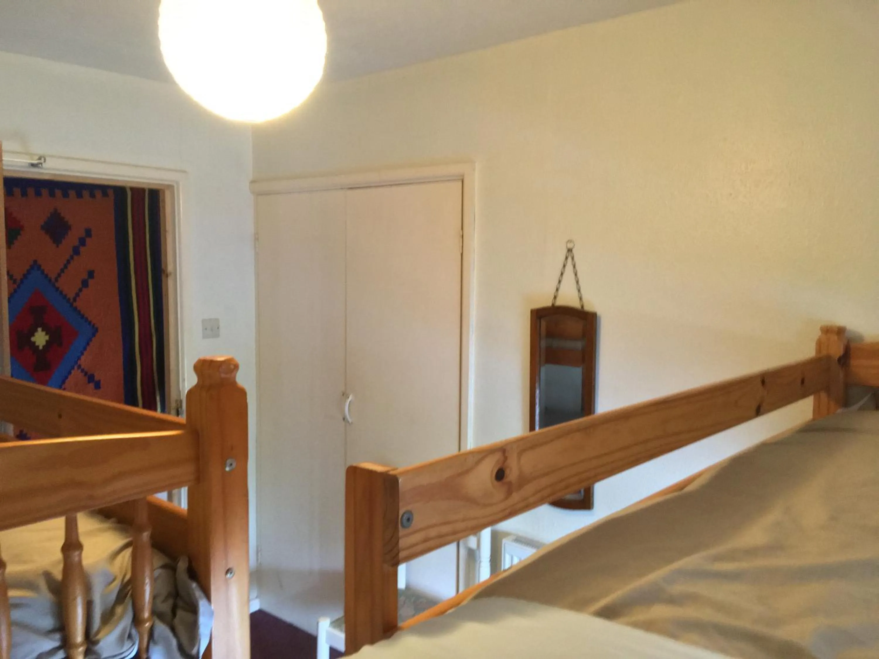 bunk bed, Bed in Pantyrathro International Hostel