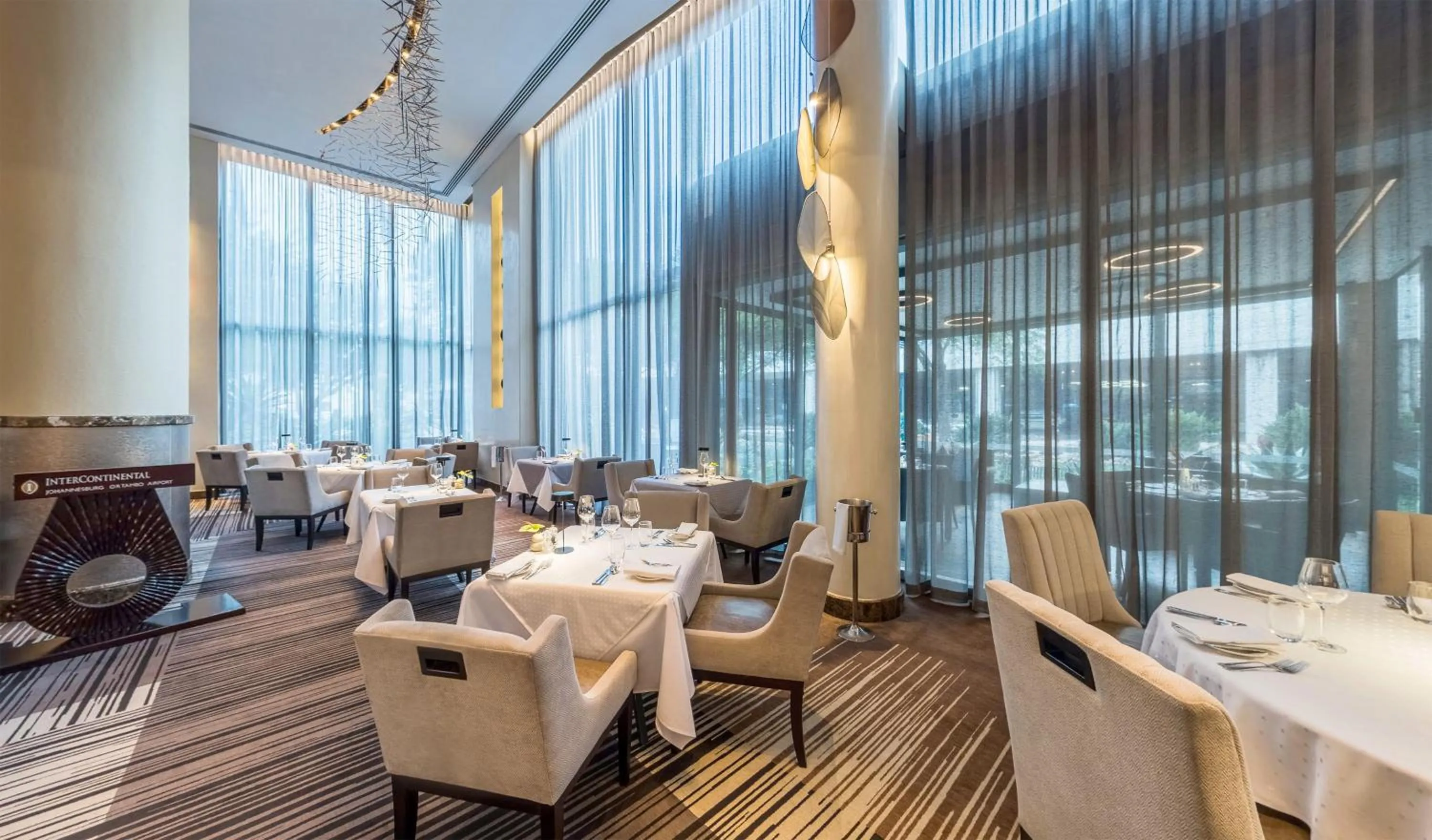 Restaurant/places to eat in InterContinental Johannesburg OR Tambo Airport Hotel by IHG