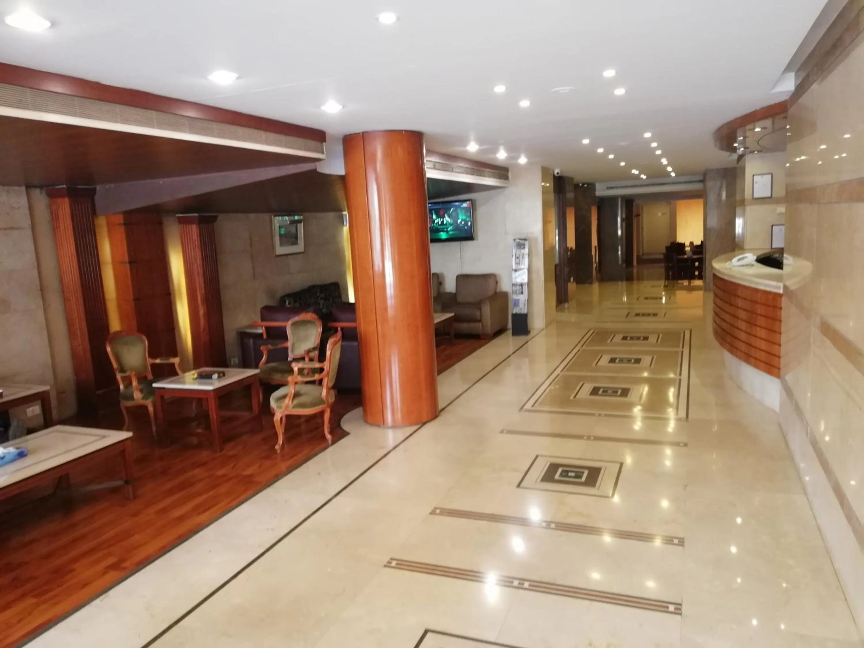 Lobby or reception in Charles Hotel