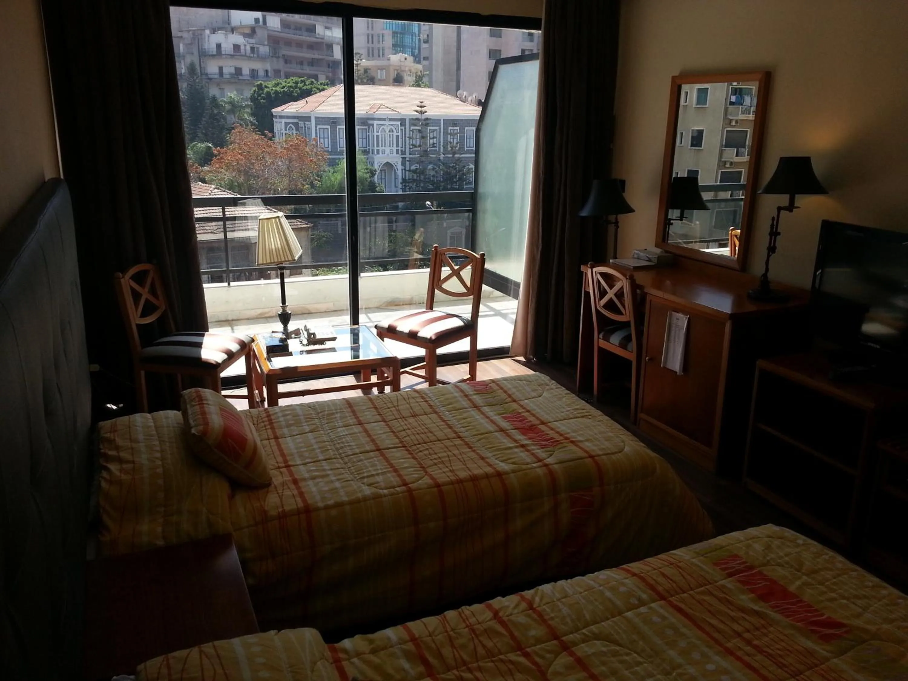 Decorative detail, Bed in Charles Hotel