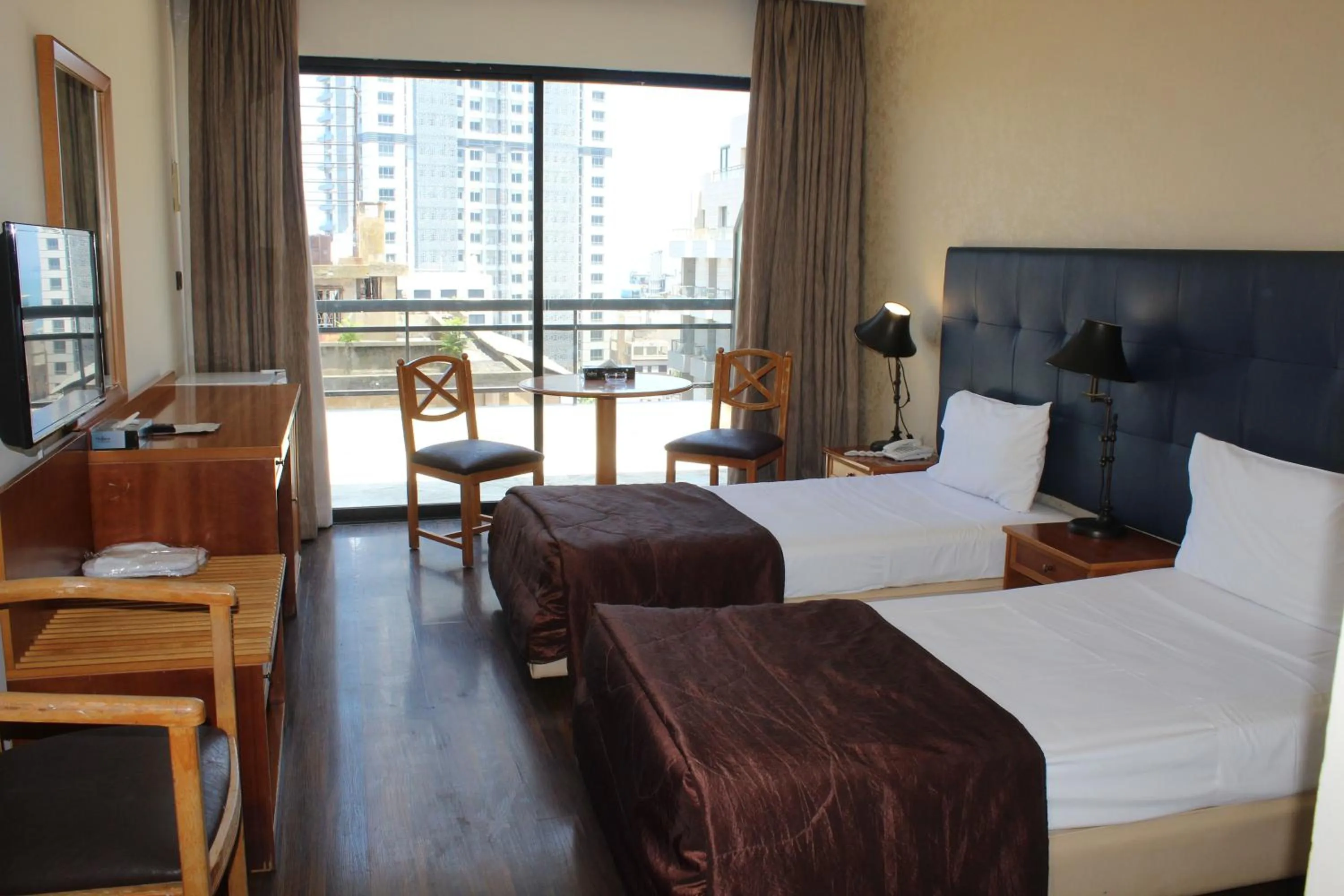 Bed in Charles Hotel