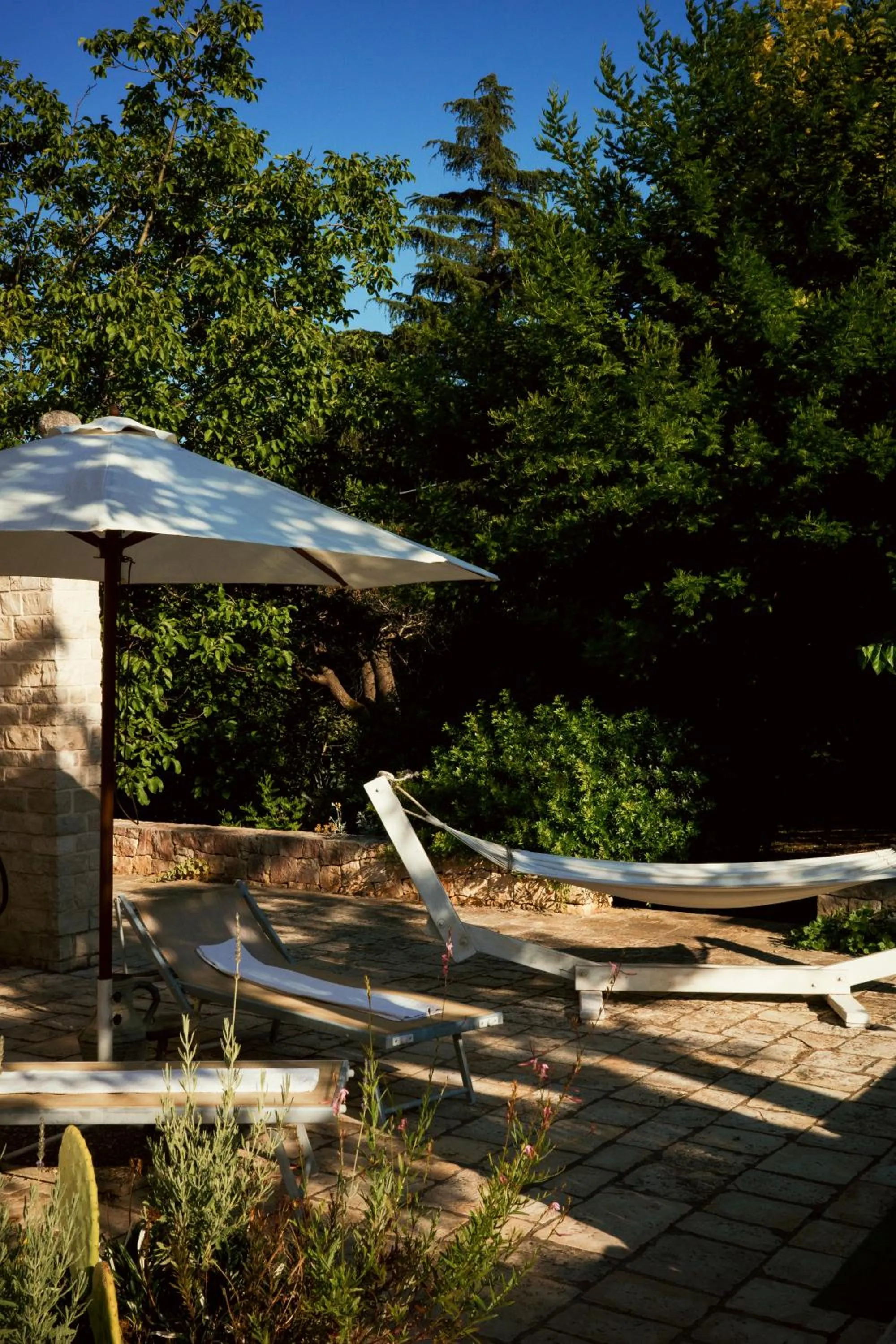 Garden in I Trulli del Tupparello