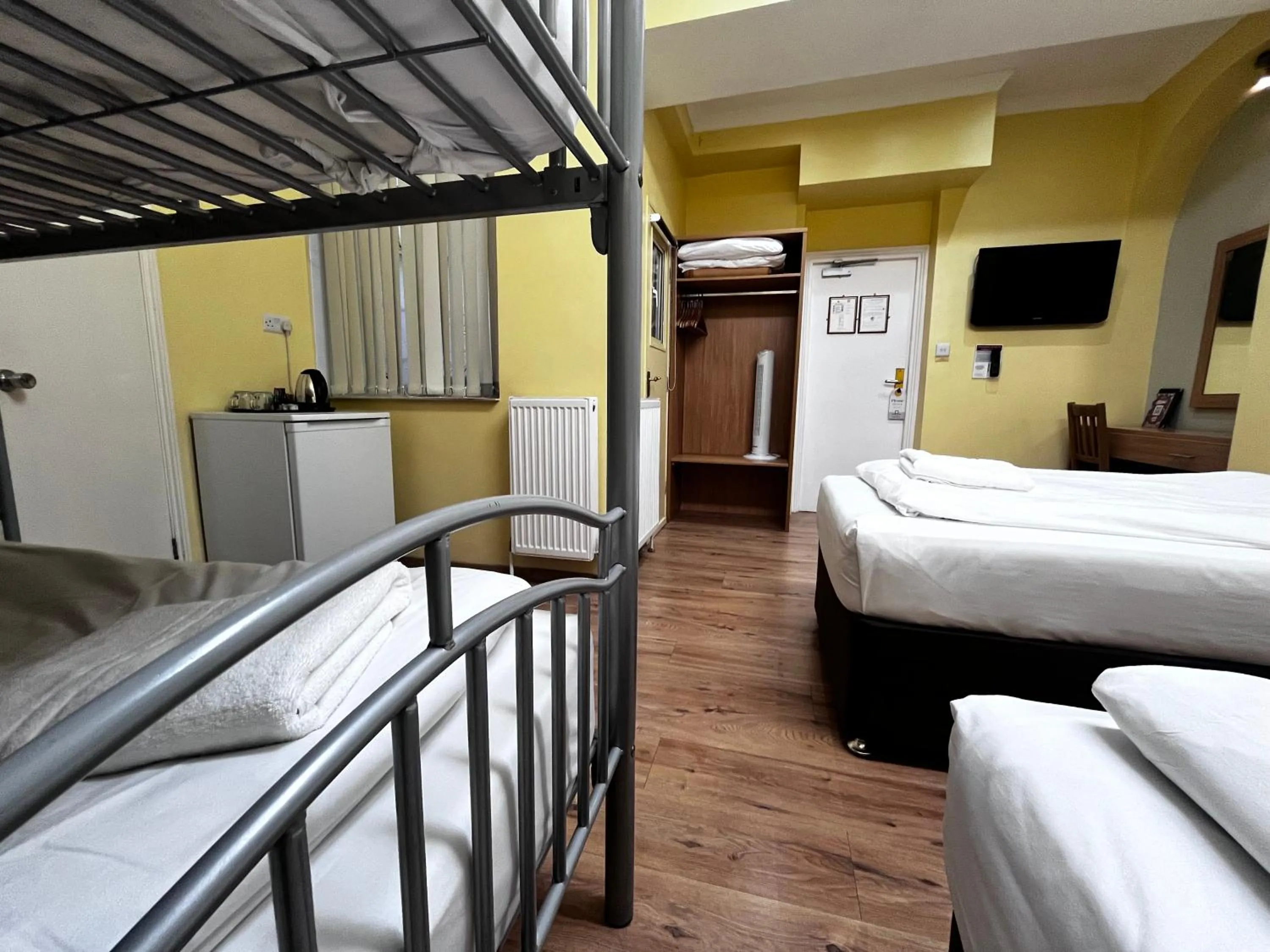 Bed in Shakespeare Hotel