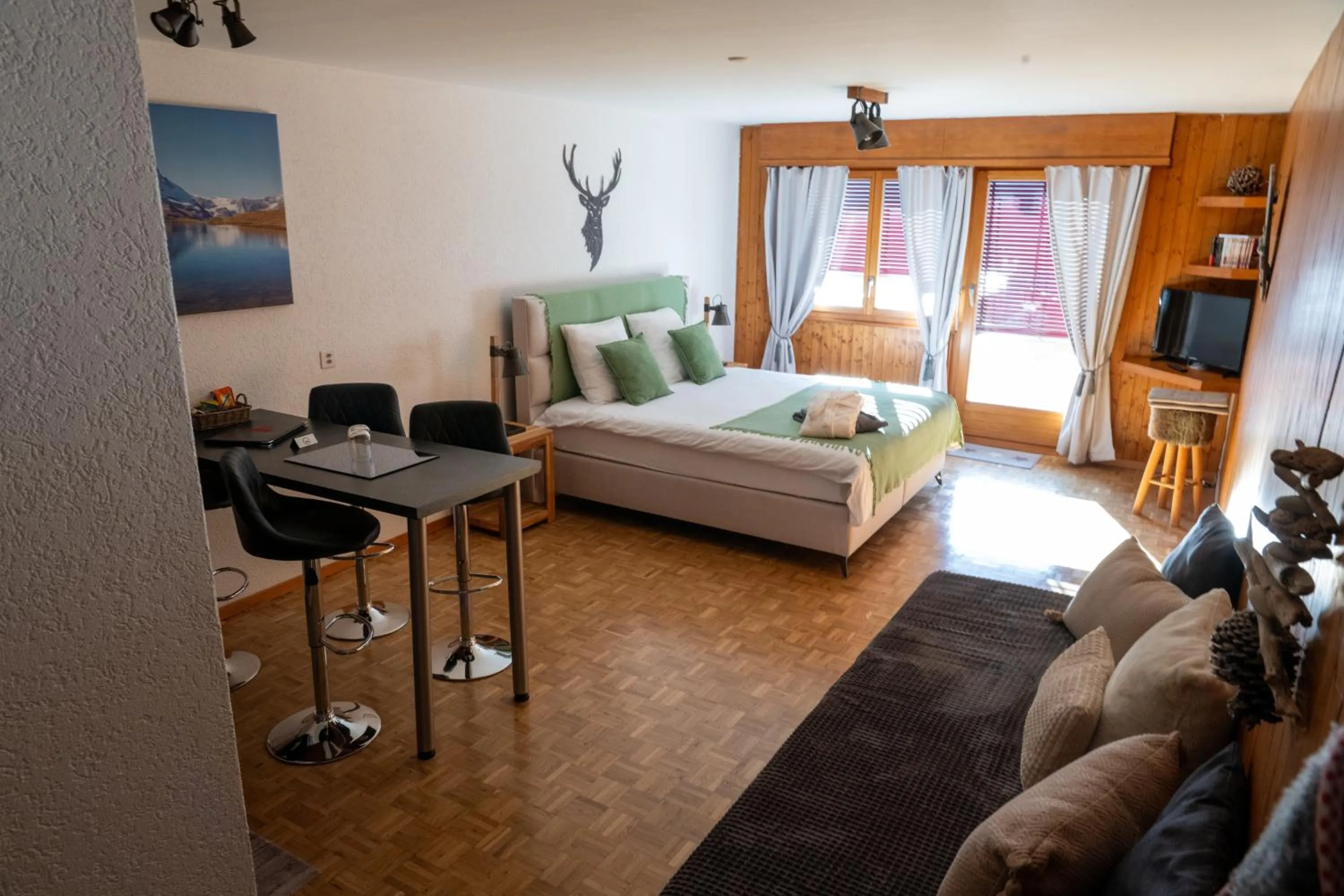 Bed in Le Vieux Valais