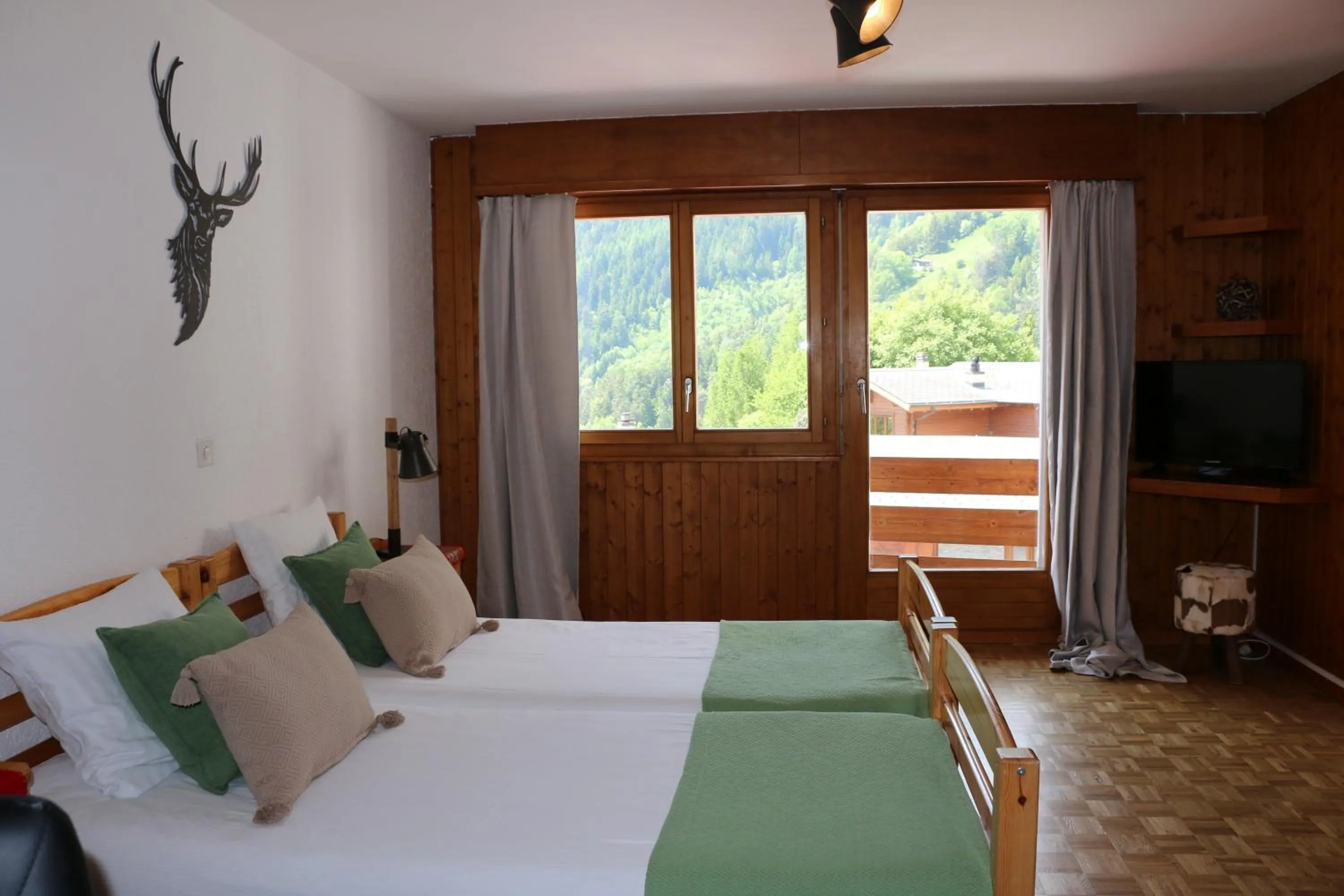 Bed in Le Vieux Valais