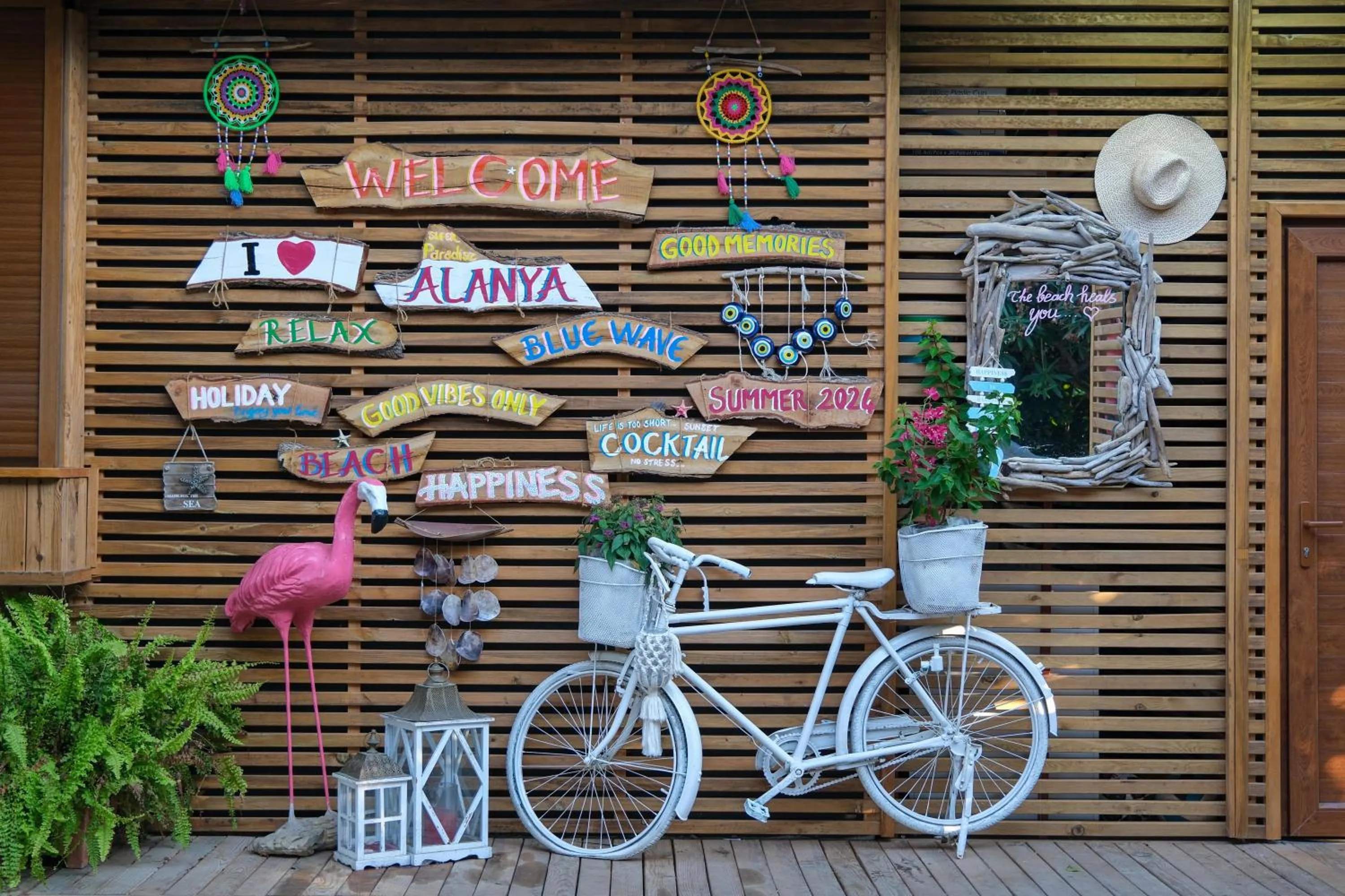 Beach in Blue Wave Suite Hotel