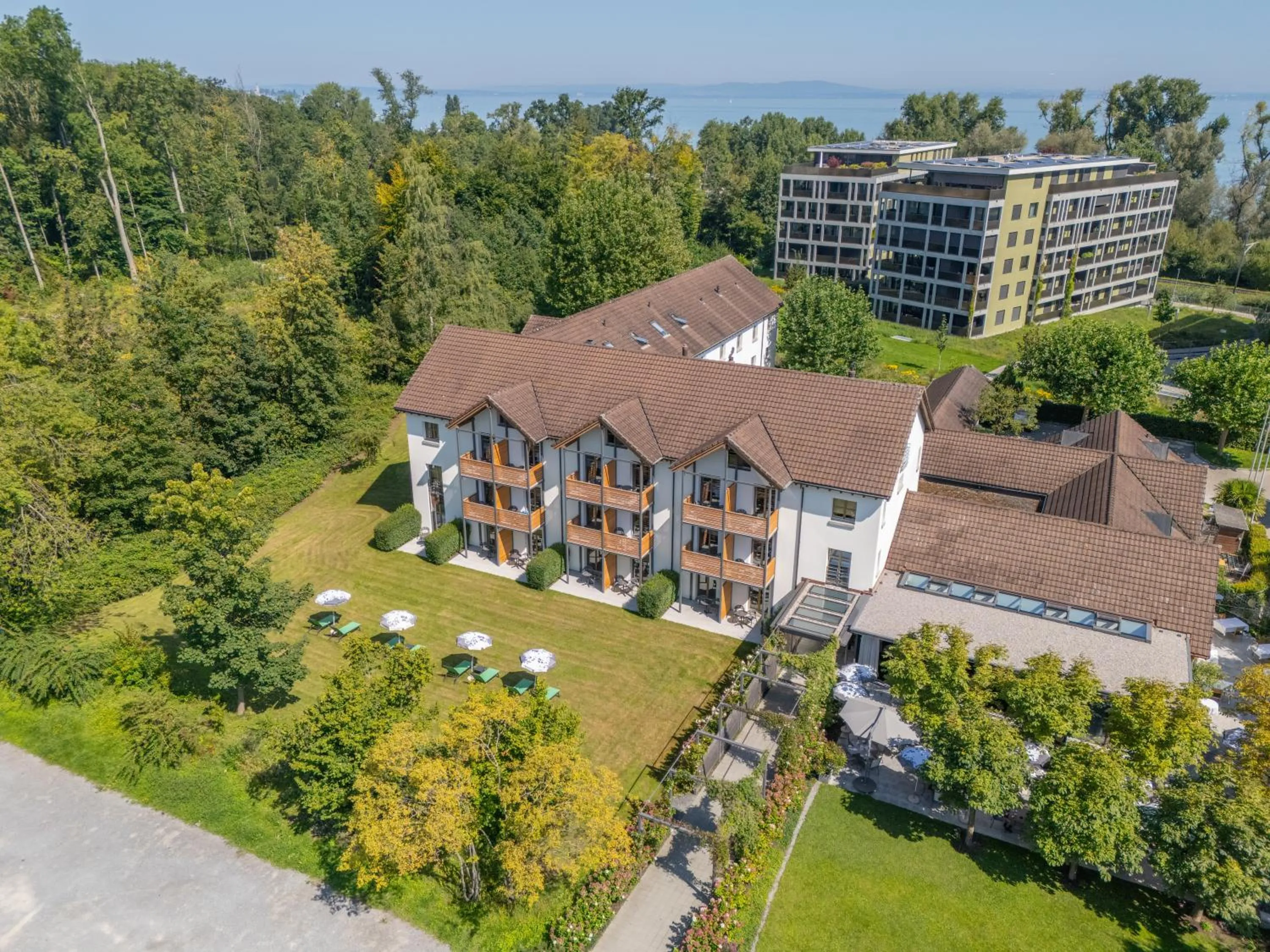 Property building in Hotel Restaurant Seegarten