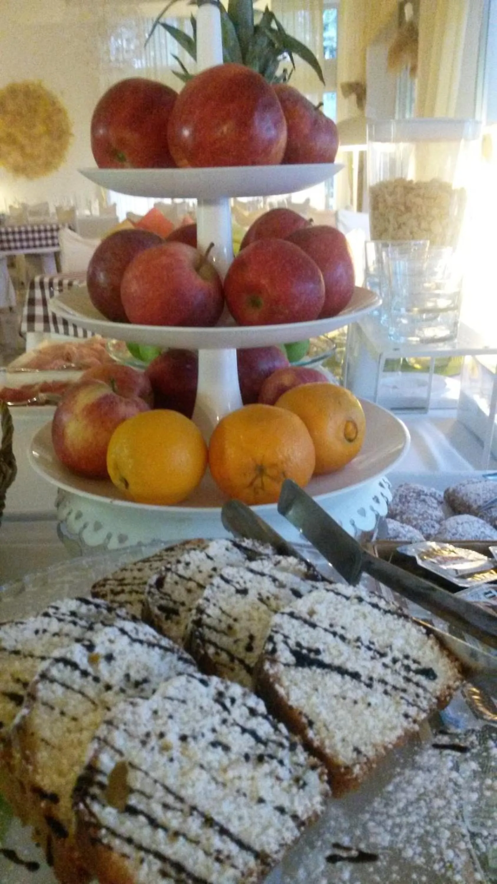 Continental breakfast in Hotel Ristorante Sole