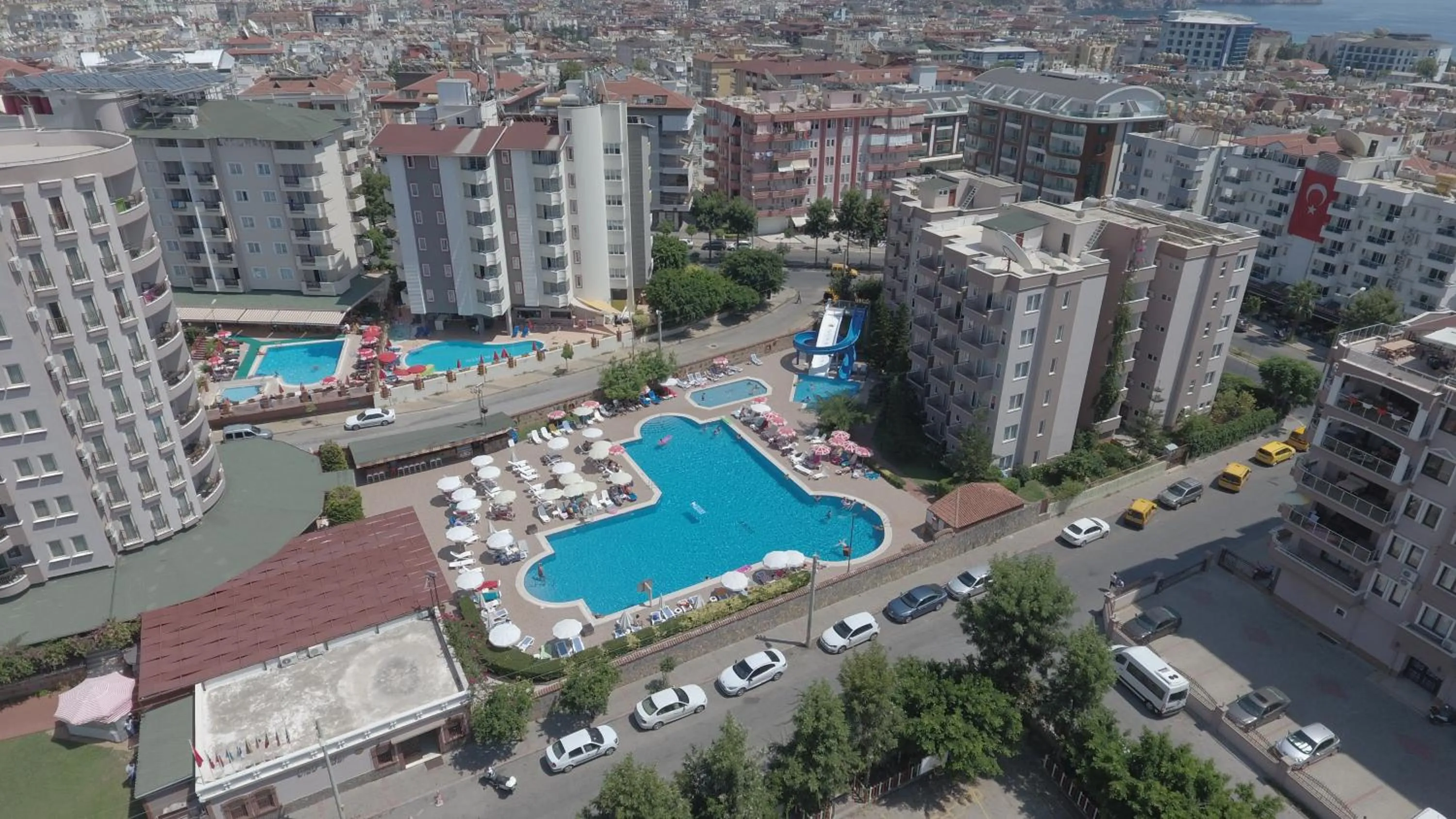 Bird's eye view in Club Sidar Apart Hotel