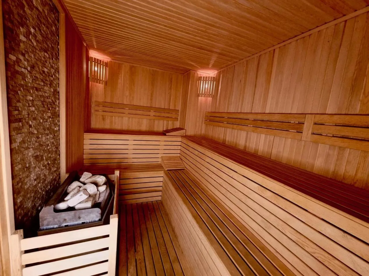 Sauna in Club Sidar Apart Hotel