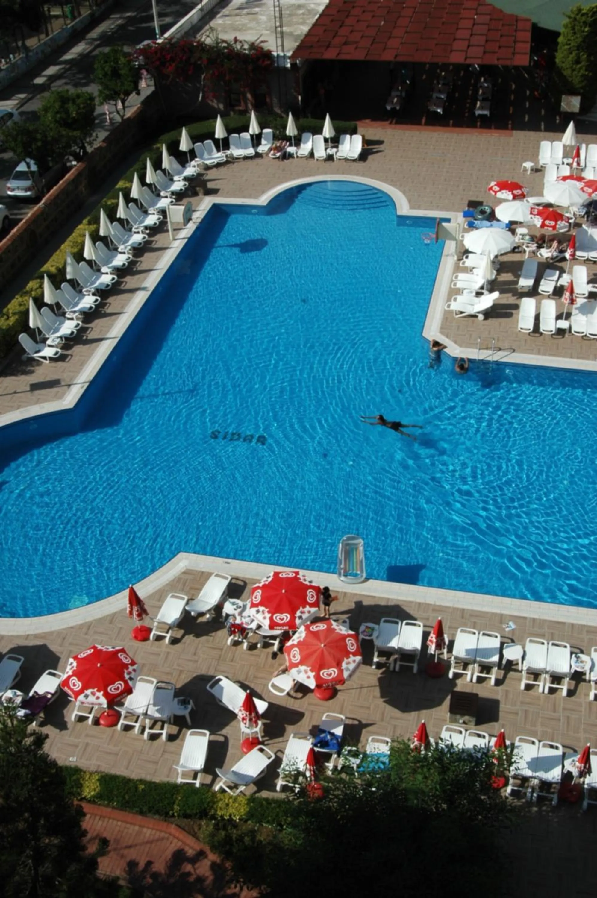 Bird's eye view in Club Sidar Apart Hotel